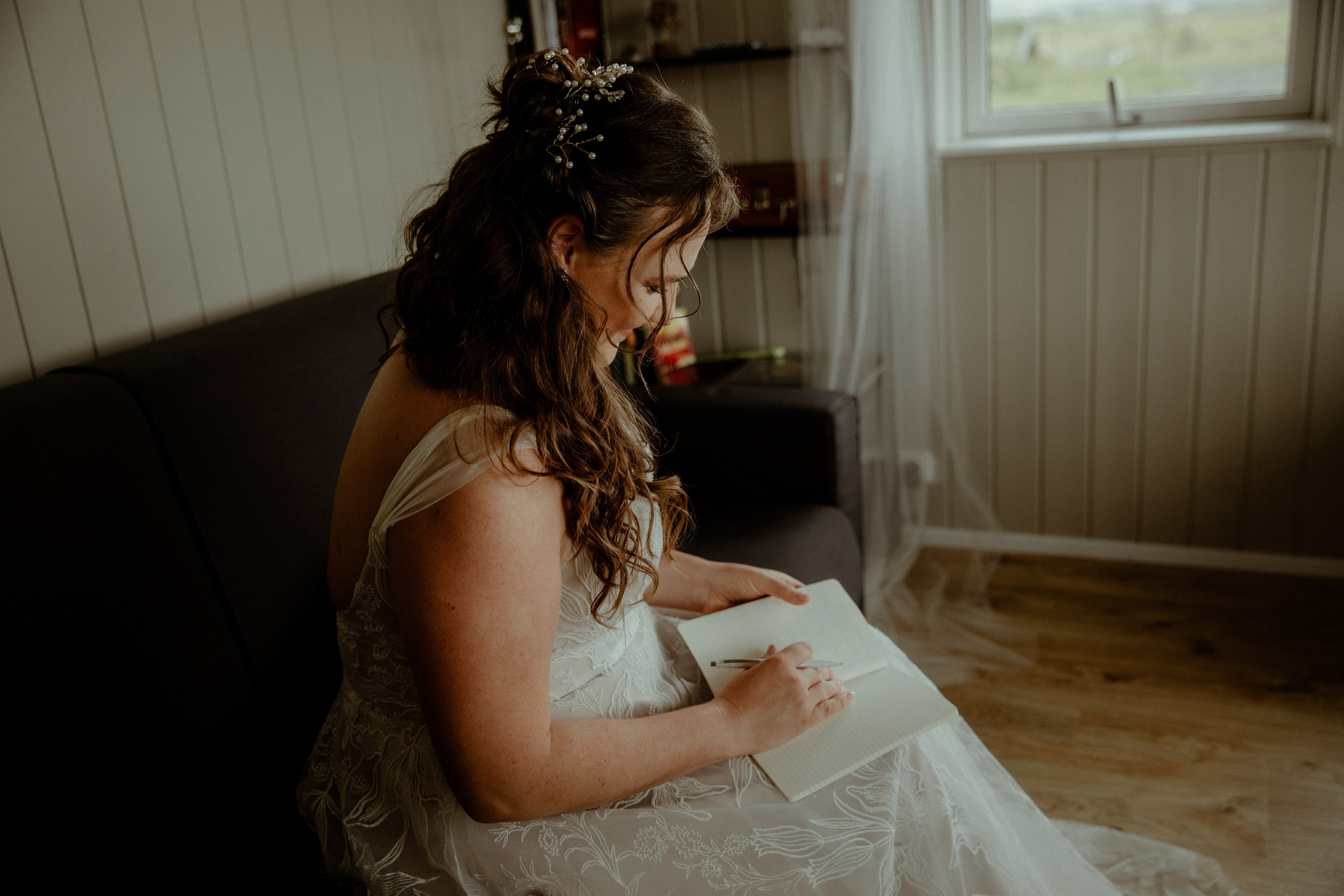 Iceland Elopement at Black Sand Beach. Iceland elopement photographer & videographer