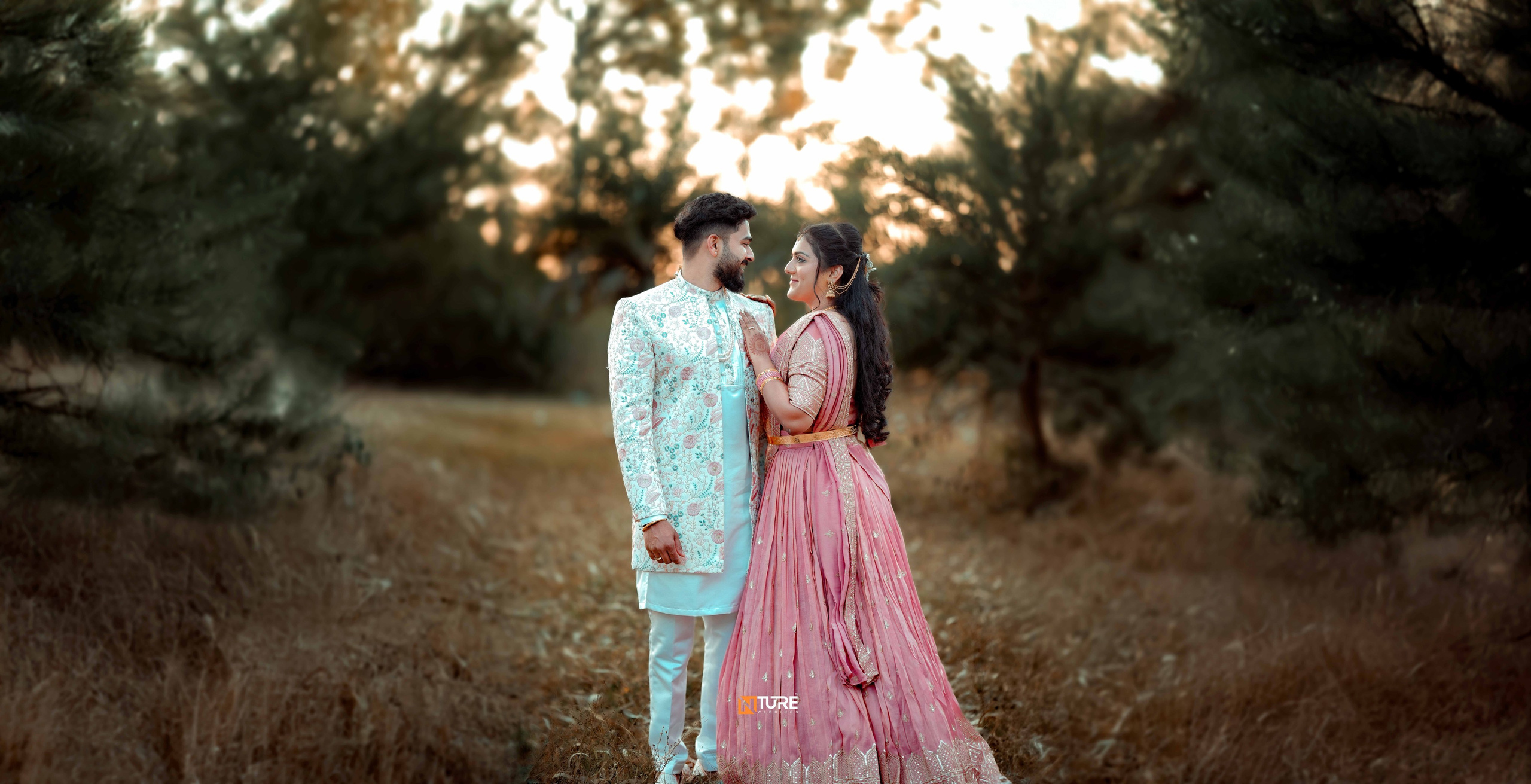 JANVI & MONISH. NTURE WEDDING