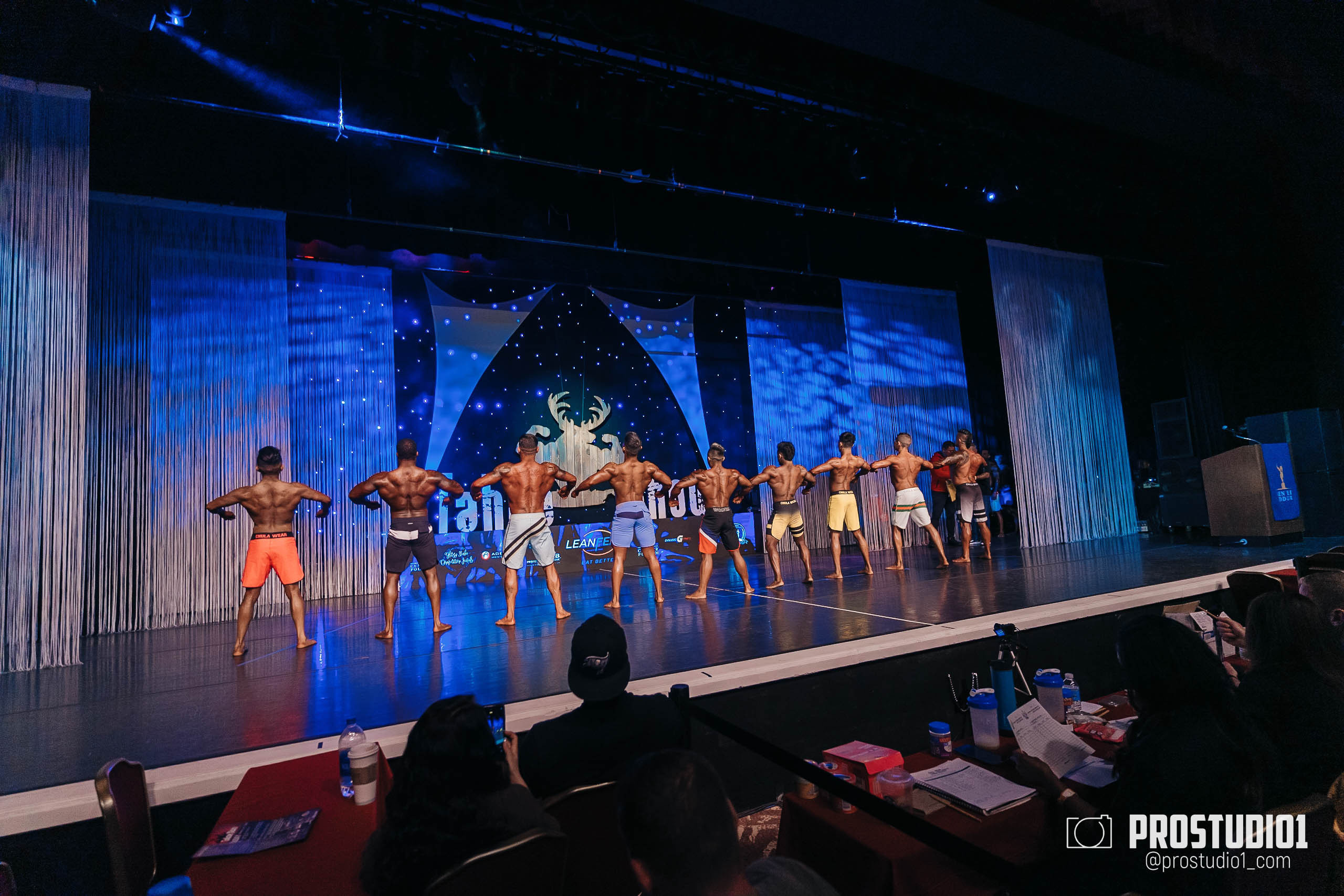 NPC Tahoe Show 2022 Men’s. Photo & Video Production Studio #1