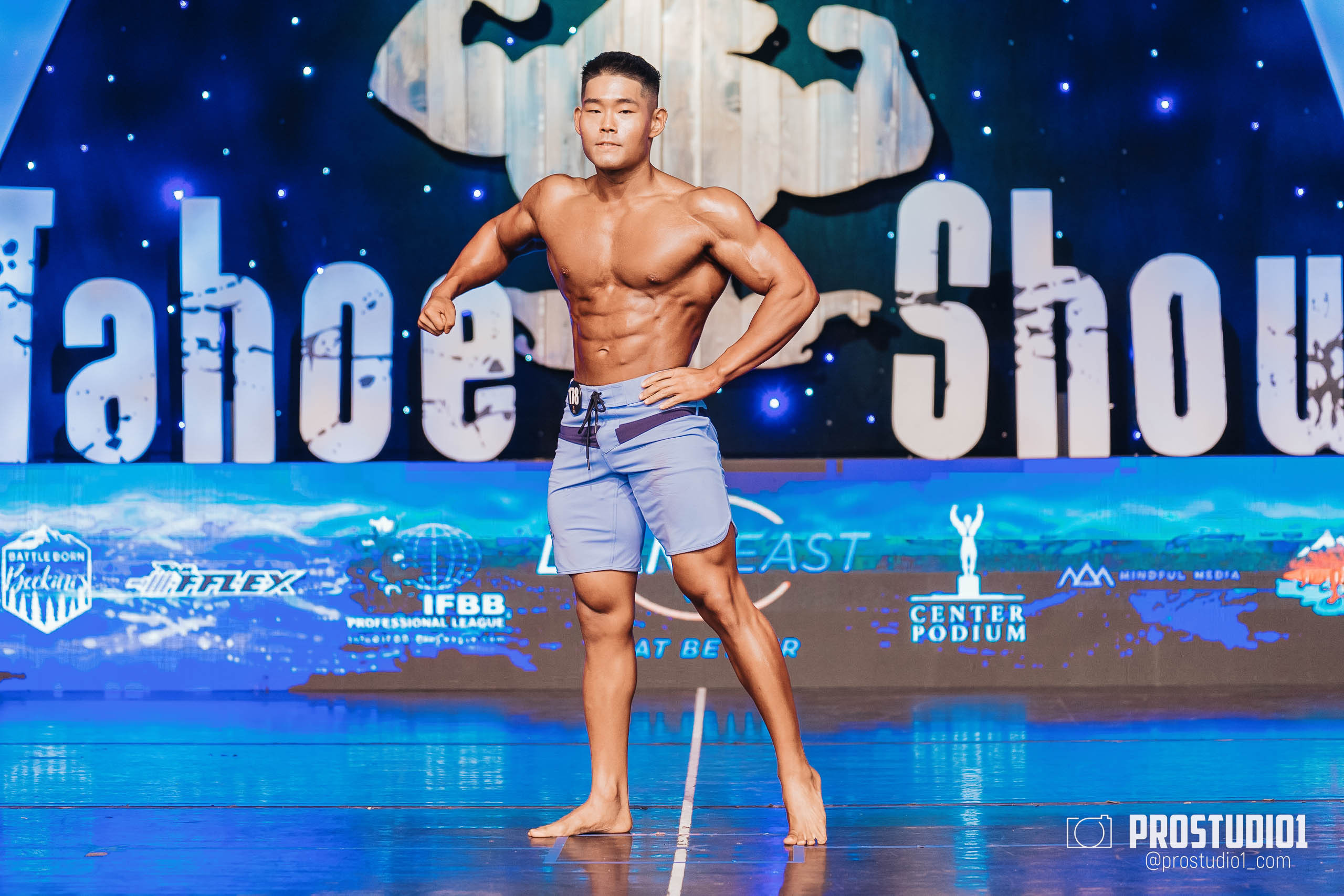 NPC Tahoe Show 2022 Men’s. Photo & Video Production Studio #1