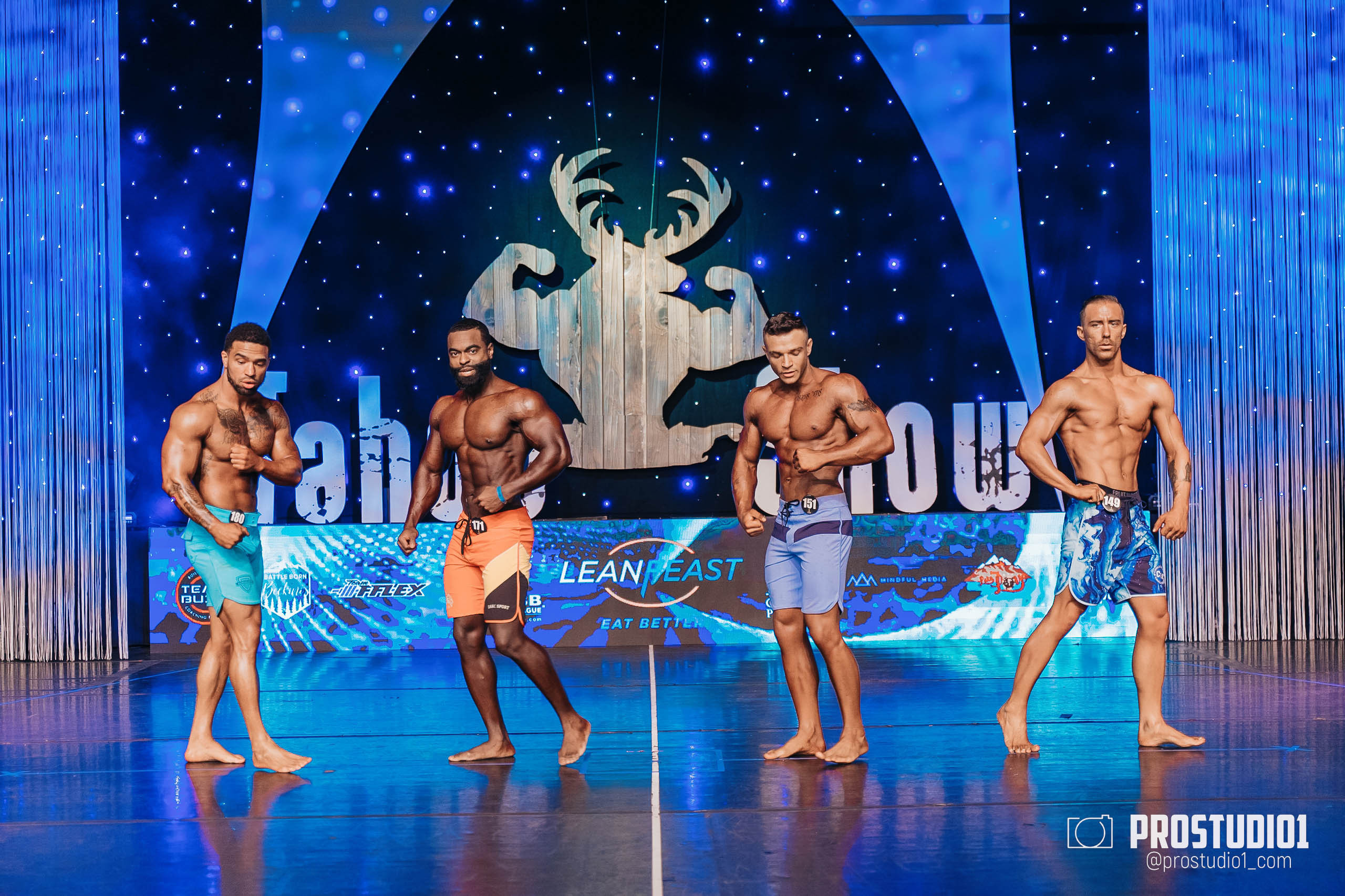 NPC Tahoe Show 2022 Men’s. Photo & Video Production Studio #1