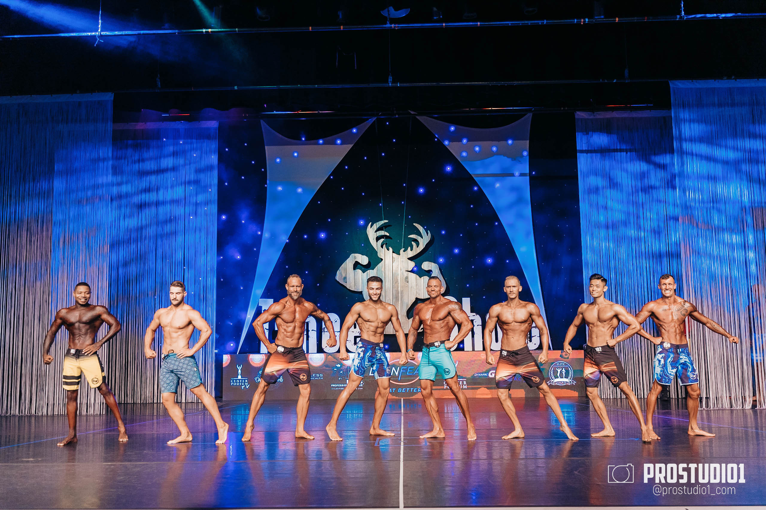 NPC Tahoe Show 2022 Men’s. Photo & Video Production Studio #1