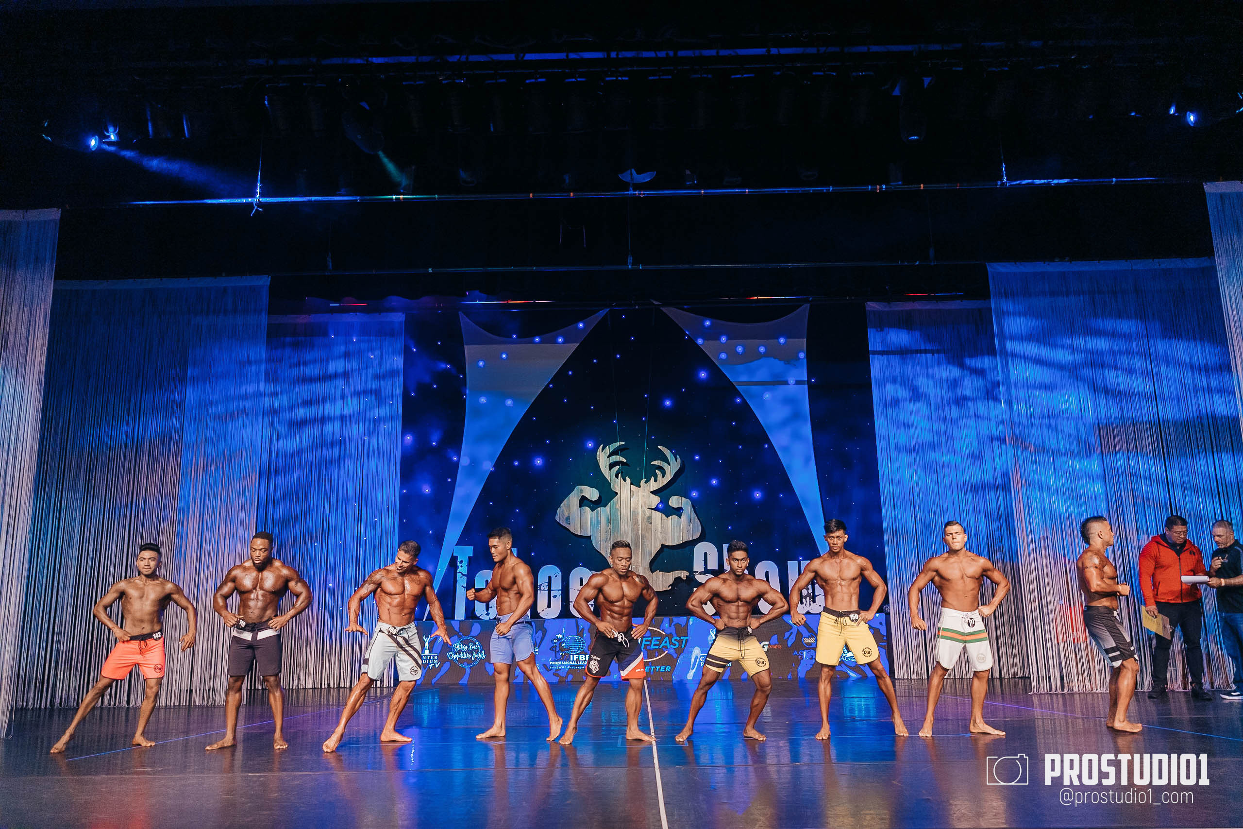 NPC Tahoe Show 2022 Men’s. Photo & Video Production Studio #1