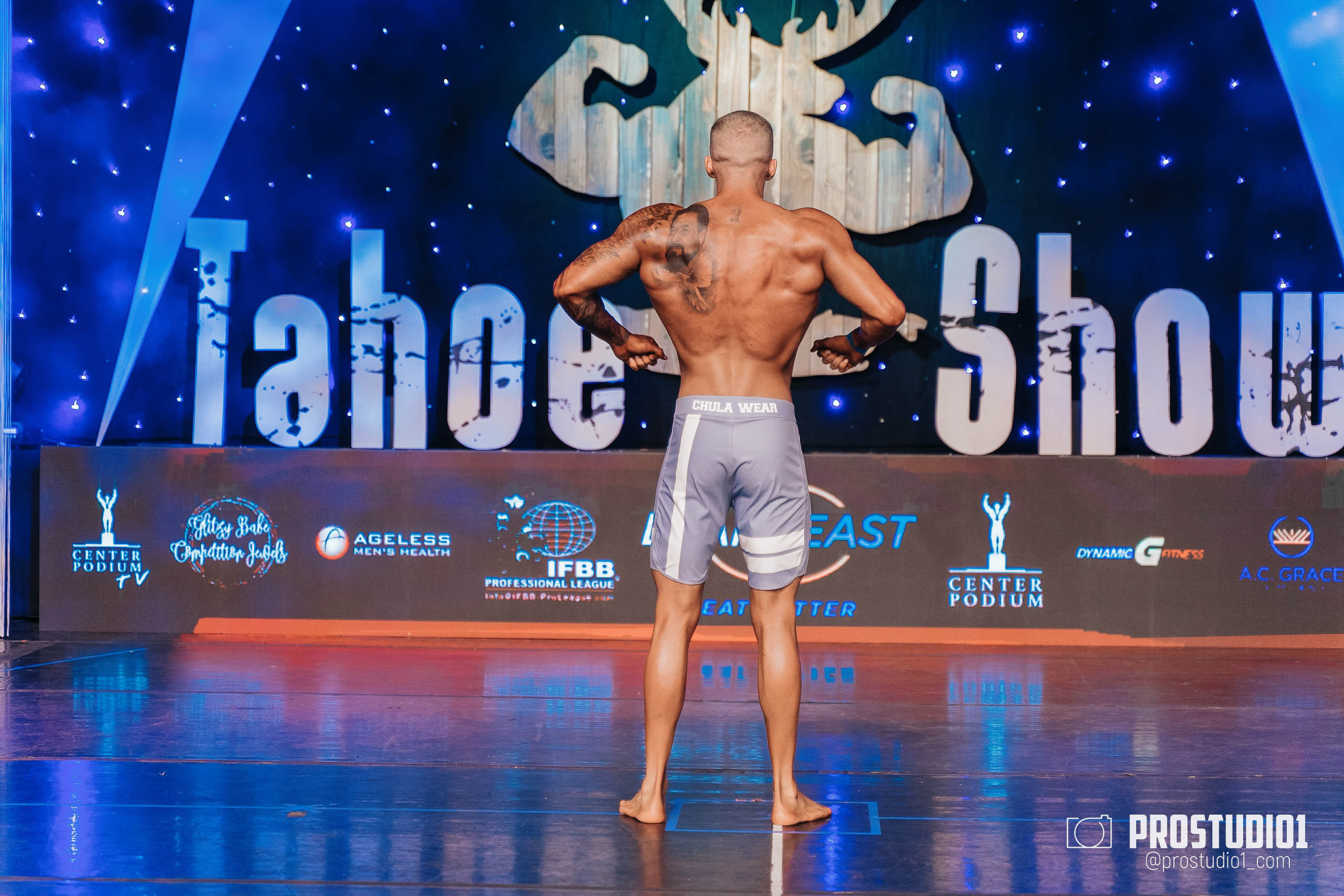 NPC Tahoe Show 2022 Men’s. Photo & Video Production Studio #1