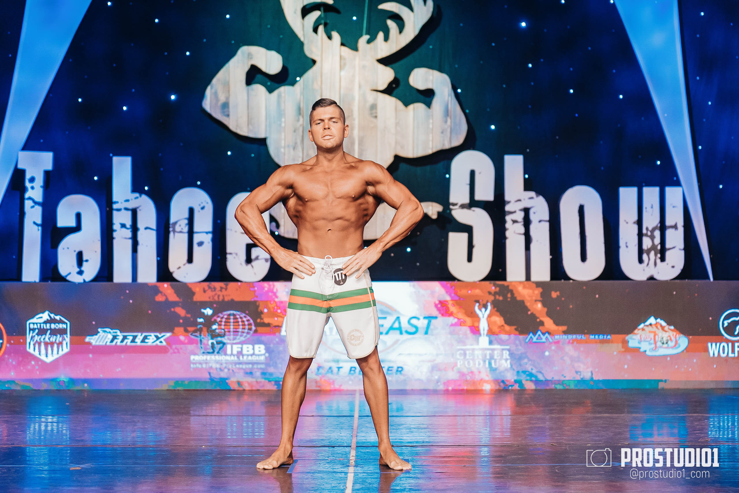 NPC Tahoe Show 2022 Men’s. Photo & Video Production Studio #1
