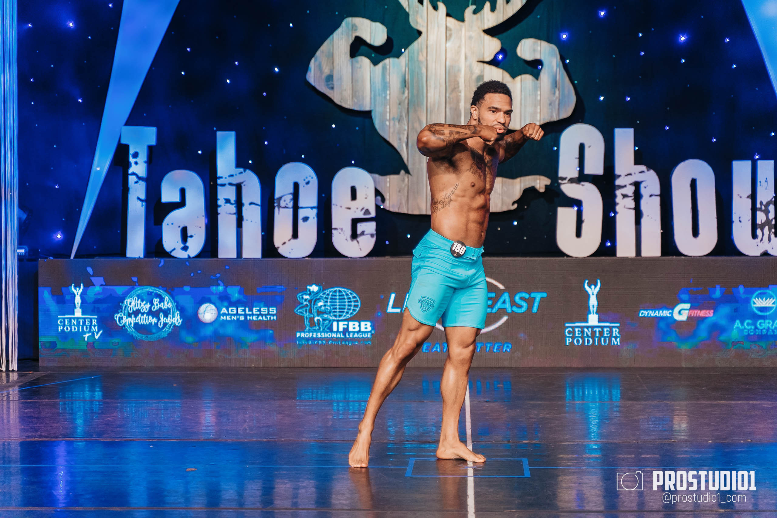 NPC Tahoe Show 2022 Men’s. Photo & Video Production Studio #1