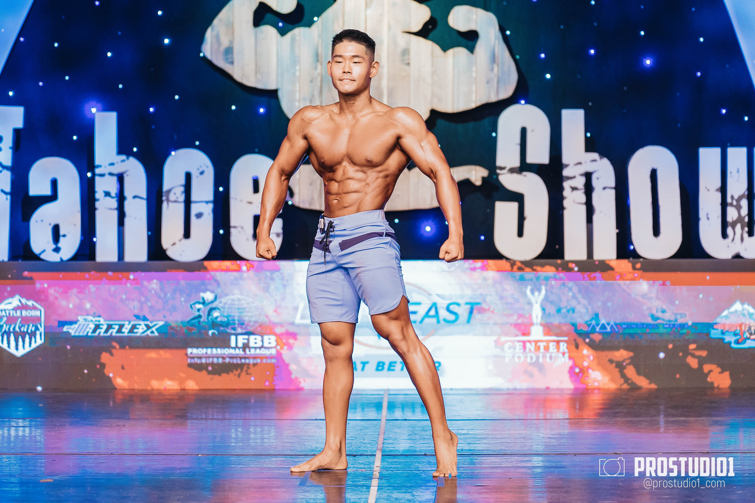 NPC Tahoe Show 2022 Men’s. Photo & Video Production Studio #1
