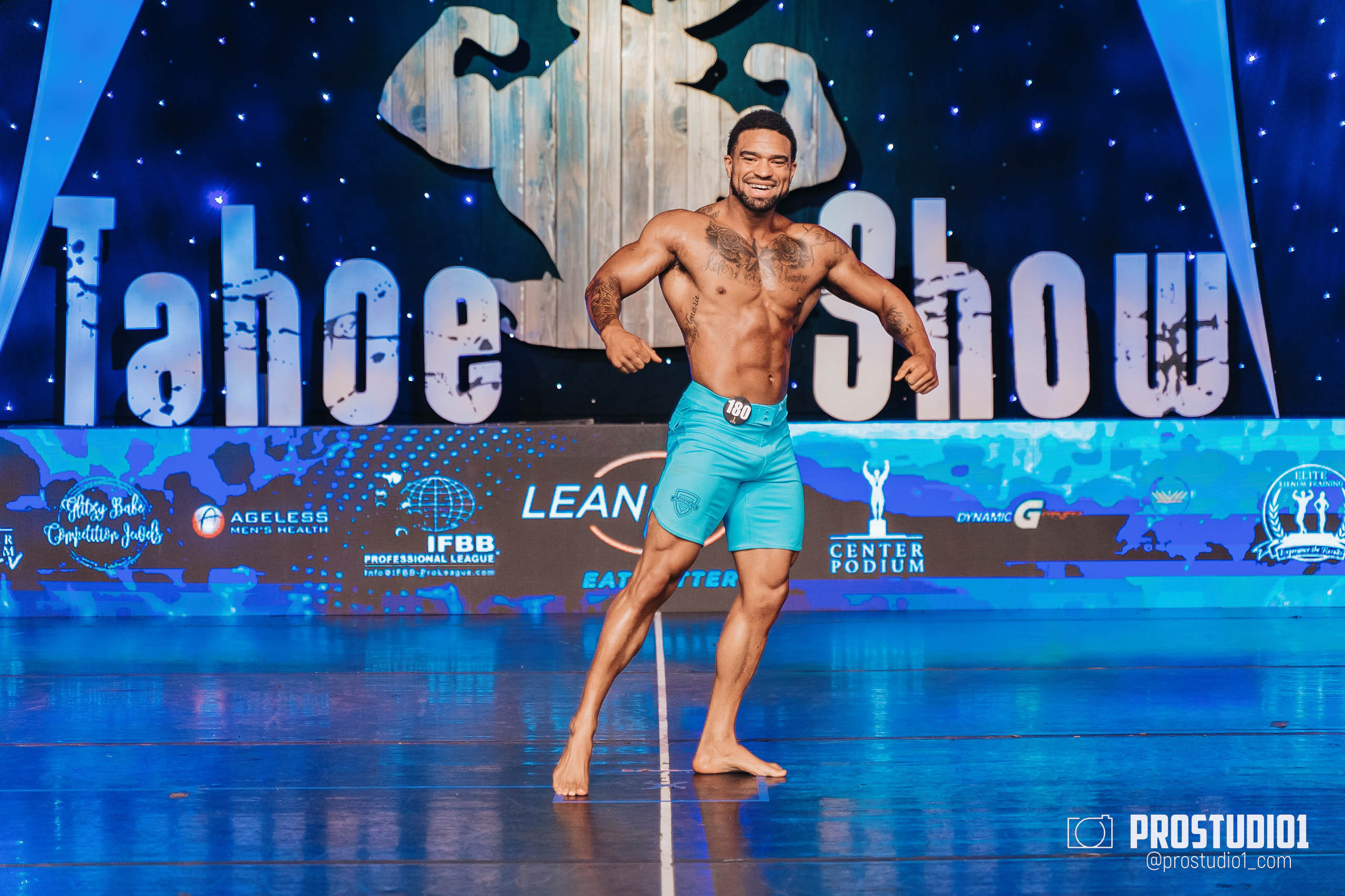 NPC Tahoe Show 2022 Men’s. Photo & Video Production Studio #1
