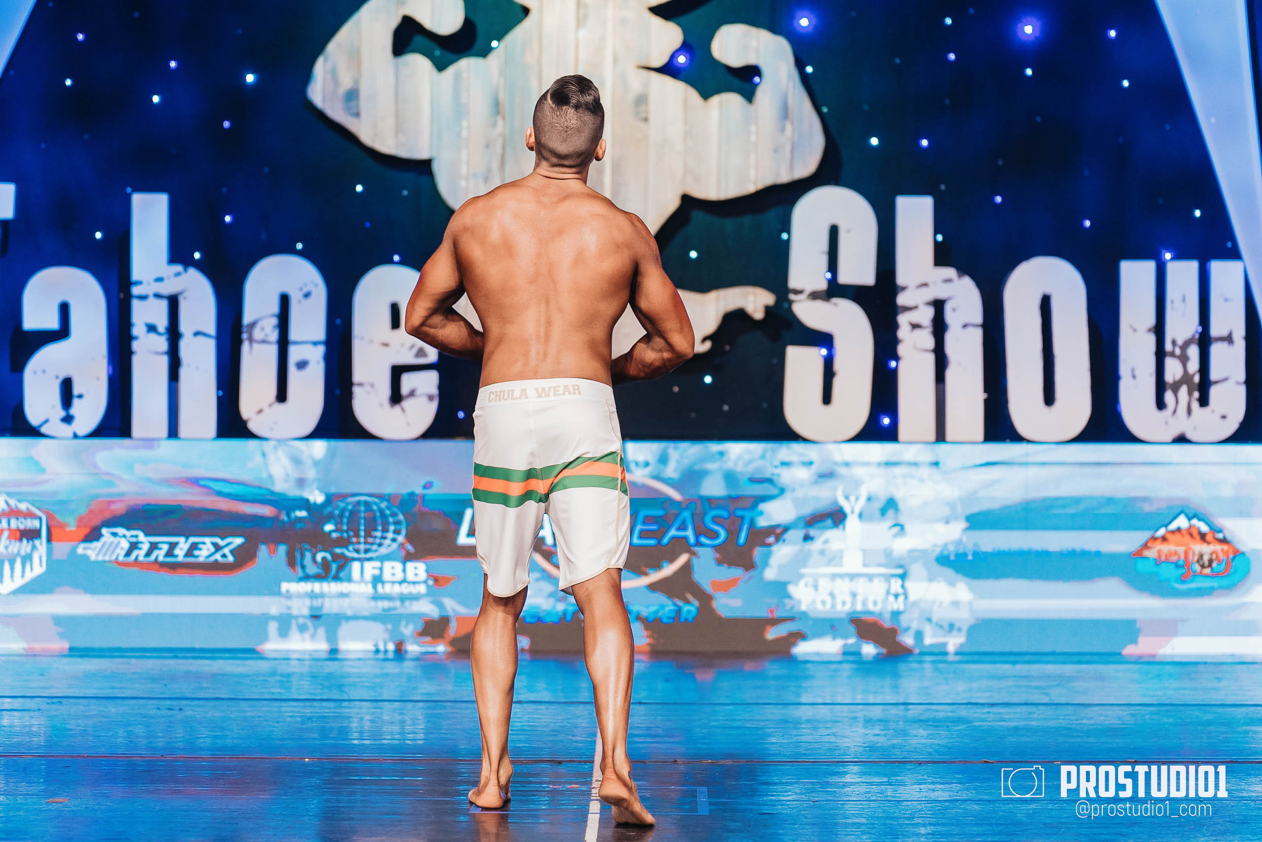 NPC Tahoe Show 2022 Men’s. Photo & Video Production Studio #1