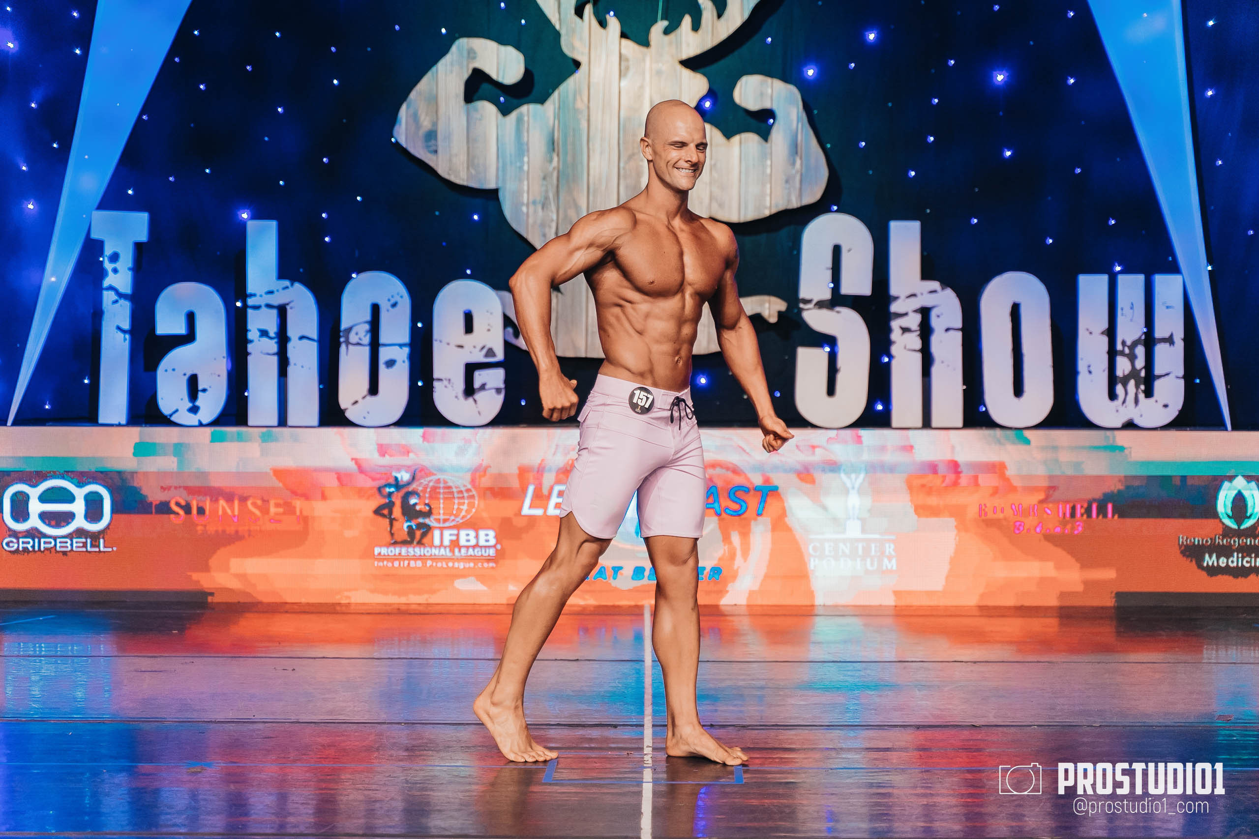 NPC Tahoe Show 2022 Men’s. Photo & Video Production Studio #1