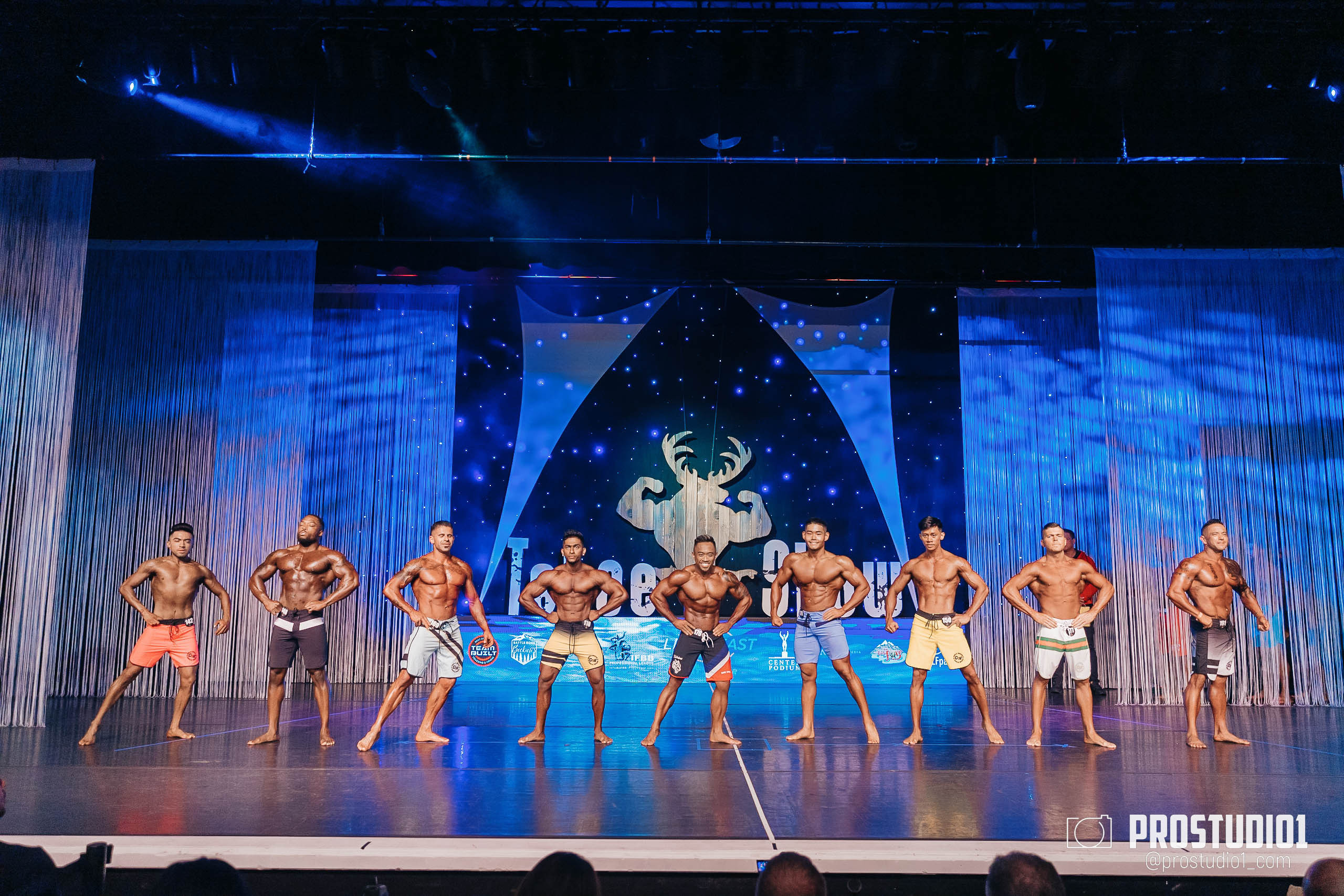 NPC Tahoe Show 2022 Men’s. Photo & Video Production Studio #1