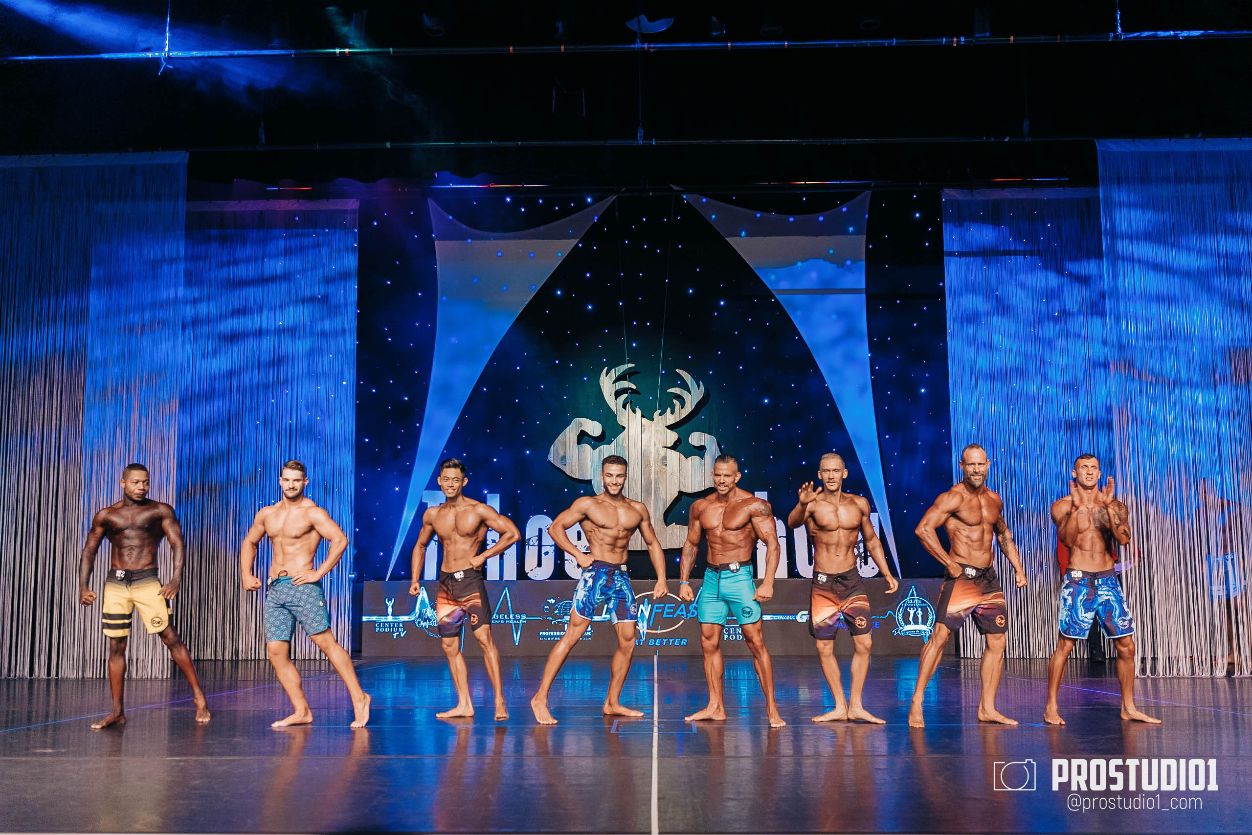 NPC Tahoe Show 2022 Men’s. Photo & Video Production Studio #1