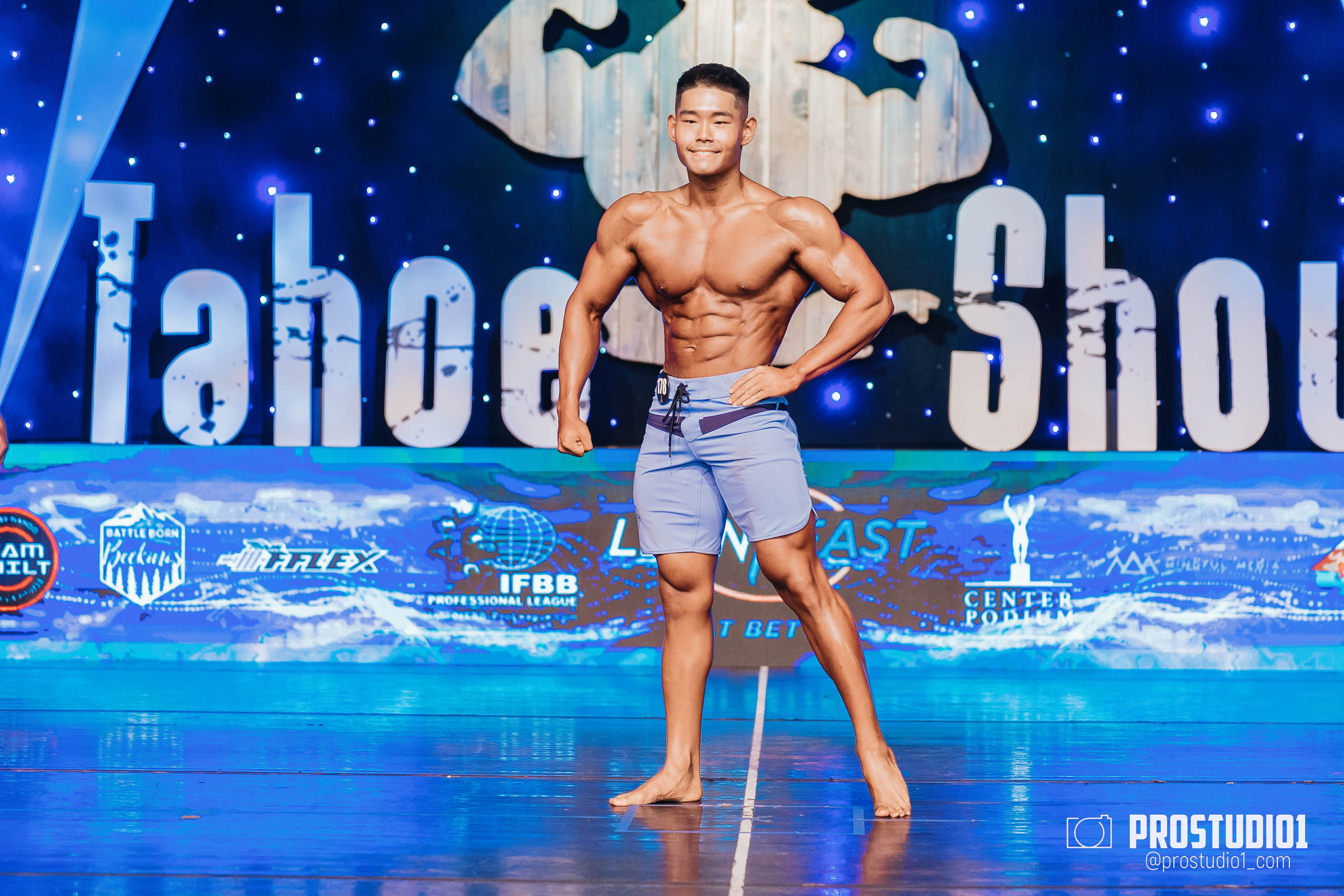 NPC Tahoe Show 2022 Men’s. Photo & Video Production Studio #1