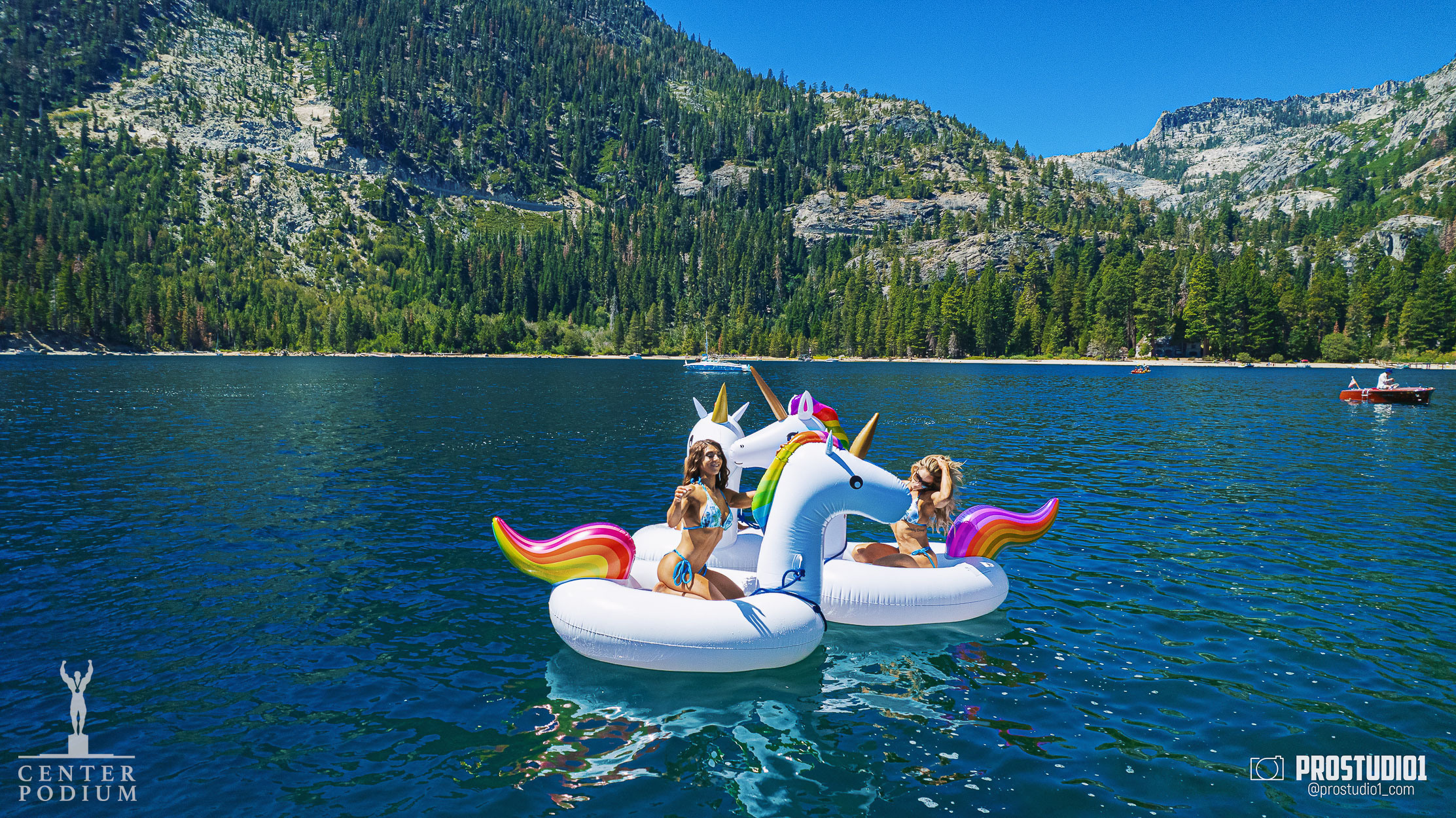 Tahoe Lake Photo shoot. Photo & Video Production Studio #1