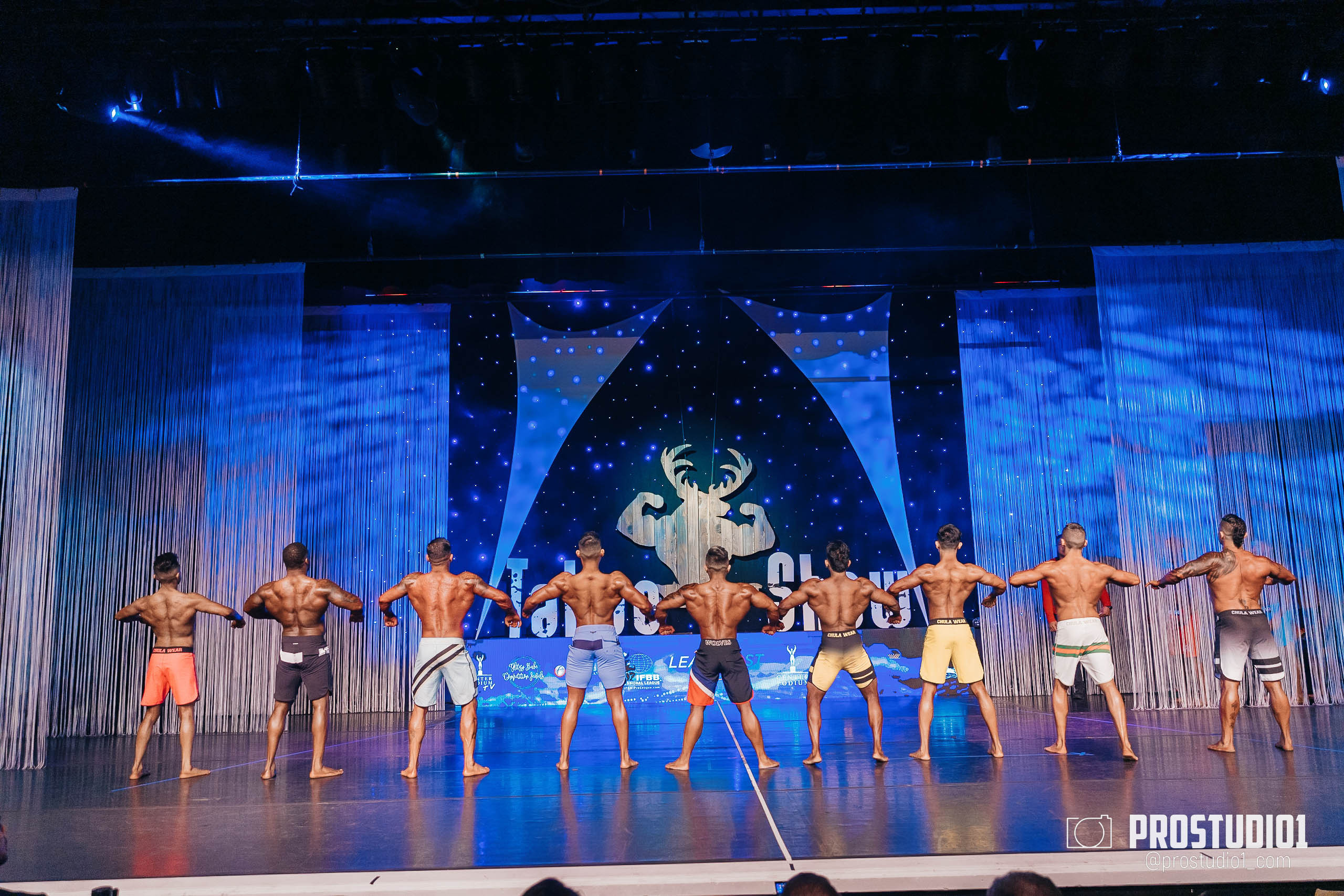 NPC Tahoe Show 2022 Men’s. Photo & Video Production Studio #1