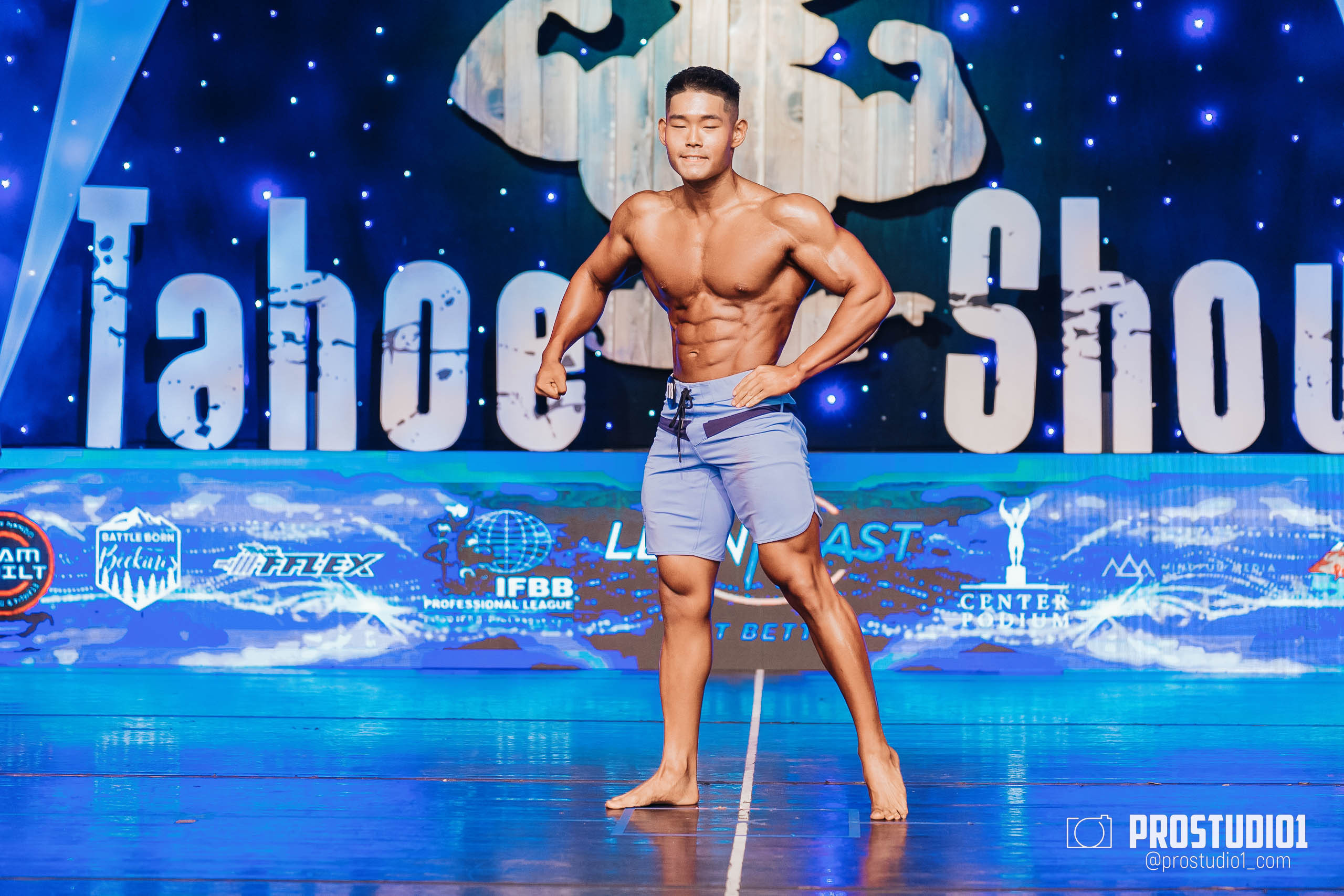 NPC Tahoe Show 2022 Men’s. Photo & Video Production Studio #1