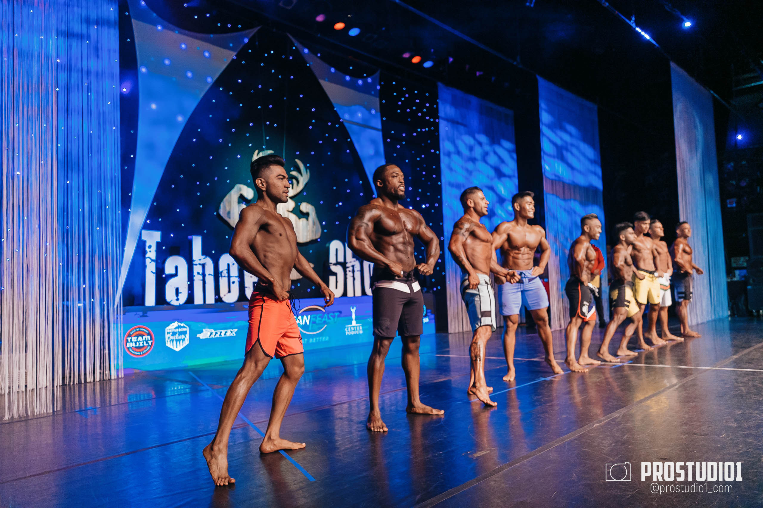 NPC Tahoe Show 2022 Men’s. Photo & Video Production Studio #1