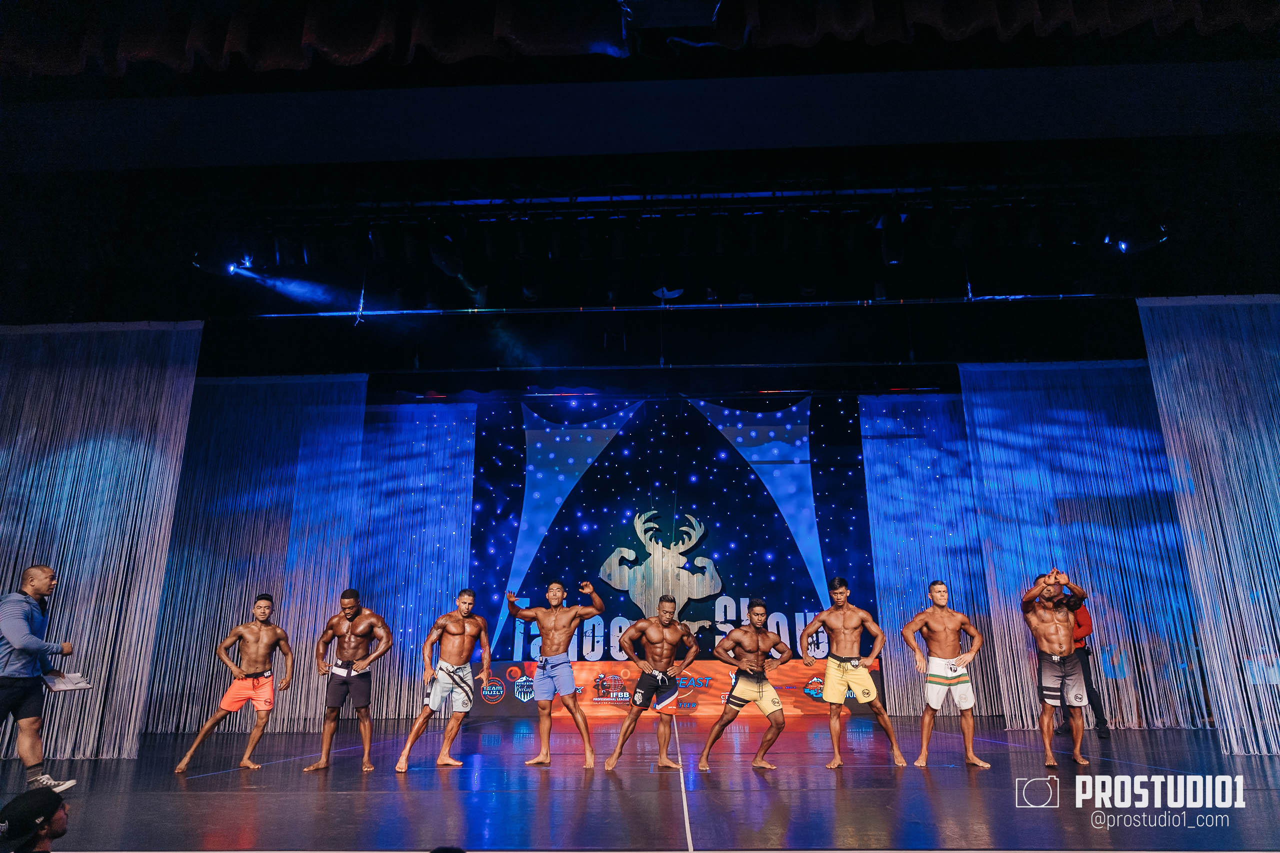 NPC Tahoe Show 2022 Men’s. Photo & Video Production Studio #1