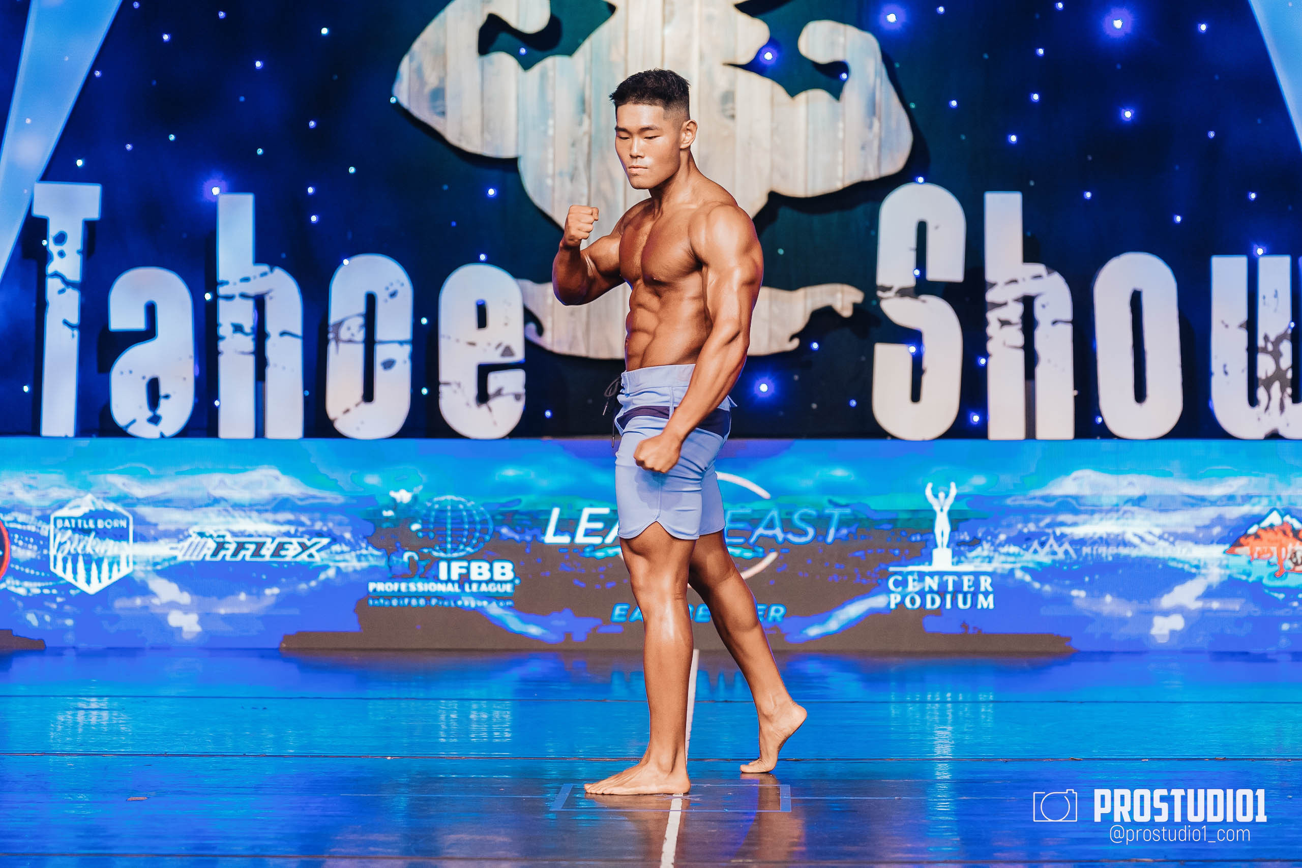 NPC Tahoe Show 2022 Men’s. Photo & Video Production Studio #1