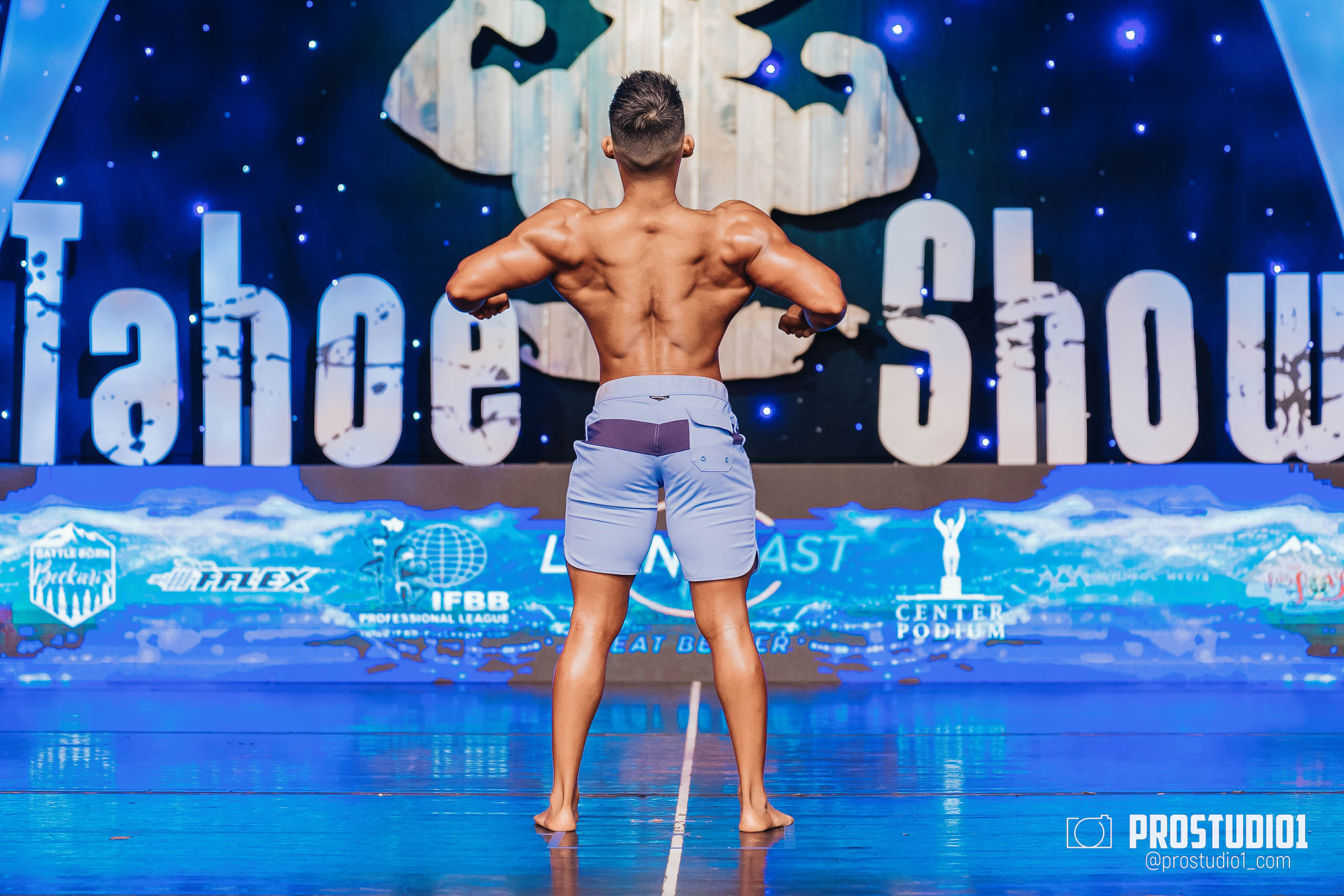 NPC Tahoe Show 2022 Men’s. Photo & Video Production Studio #1
