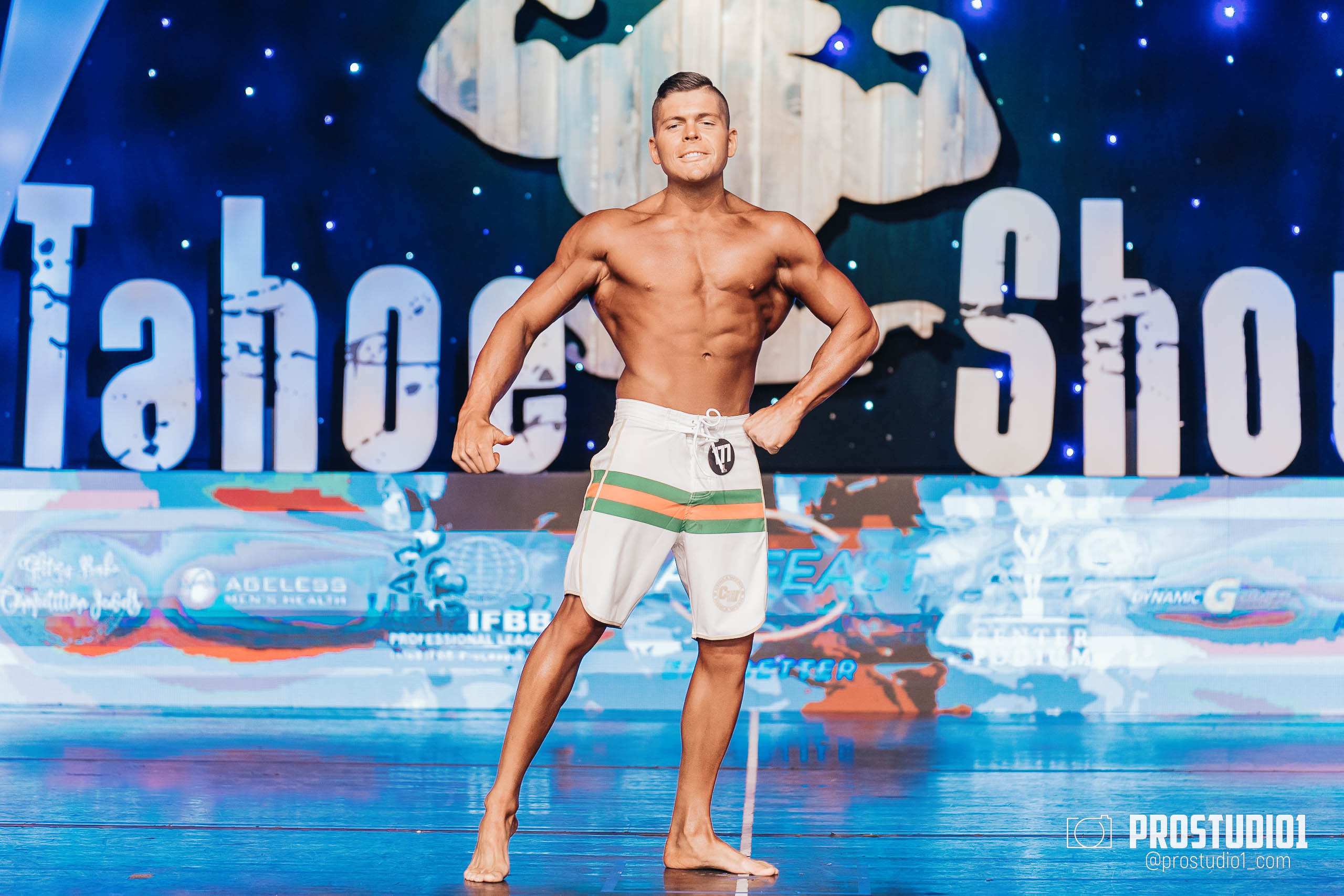 NPC Tahoe Show 2022 Men’s. Photo & Video Production Studio #1