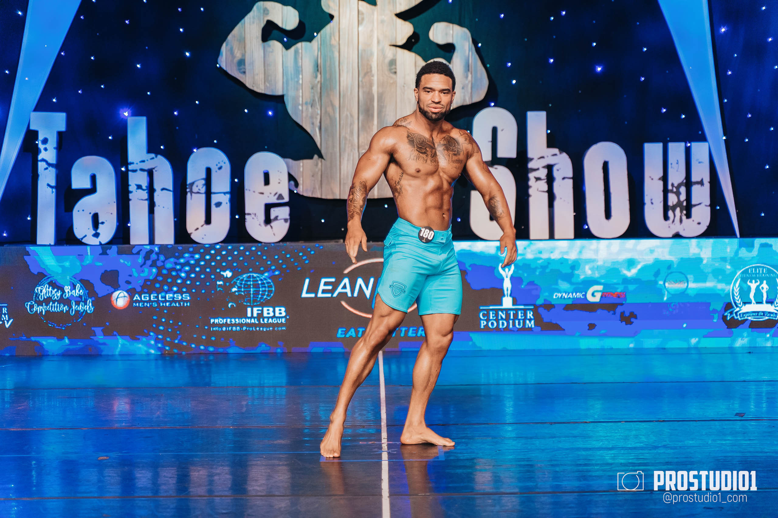 NPC Tahoe Show 2022 Men’s. Photo & Video Production Studio #1