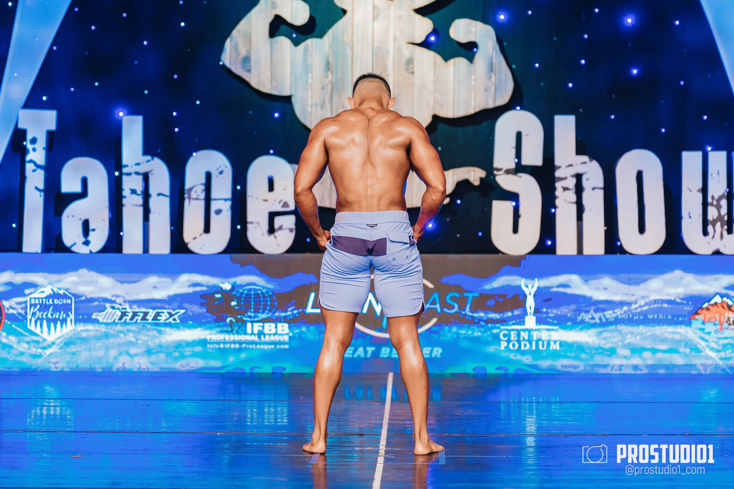 NPC Tahoe Show 2022 Men’s. Photo & Video Production Studio #1