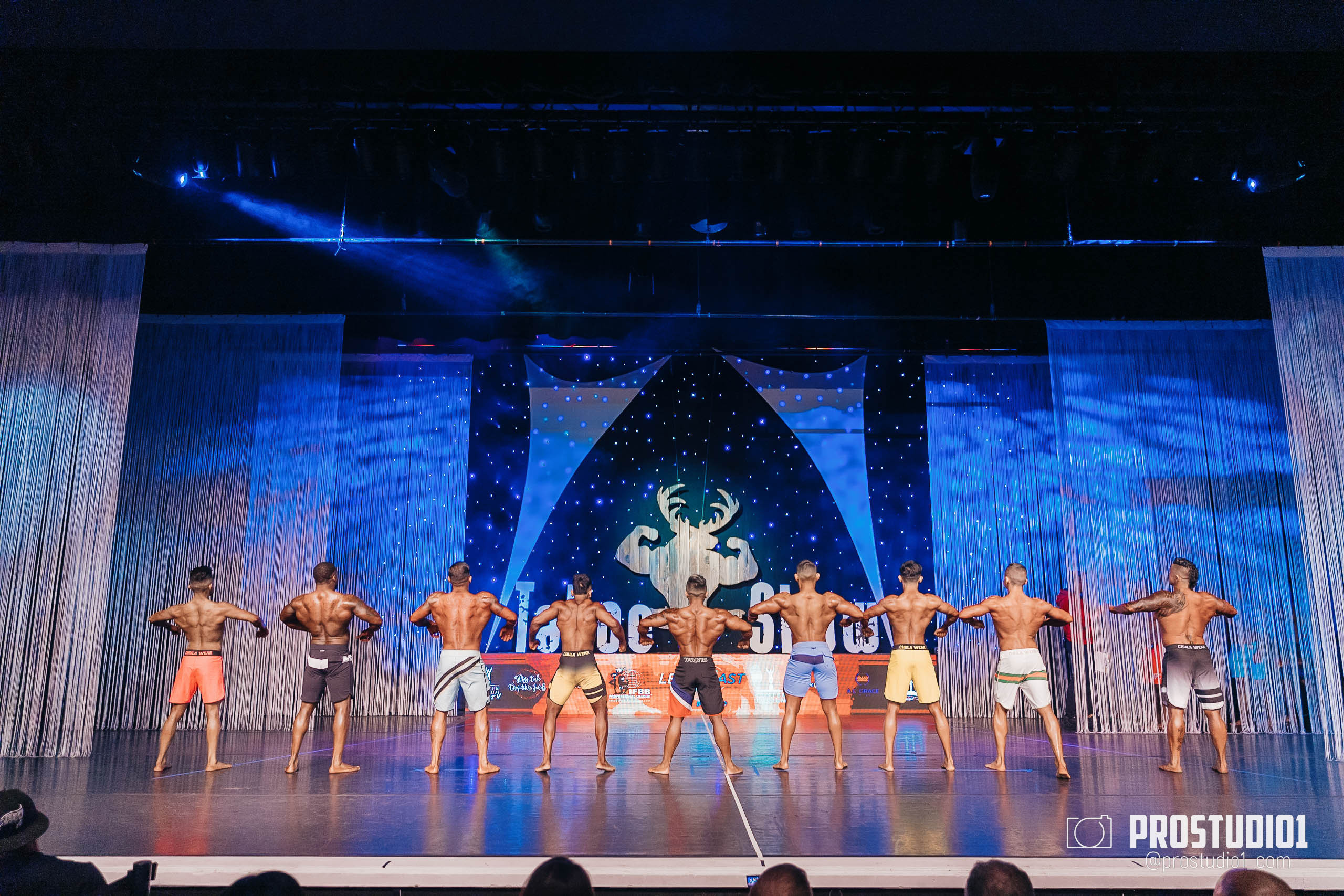 NPC Tahoe Show 2022 Men’s. Photo & Video Production Studio #1