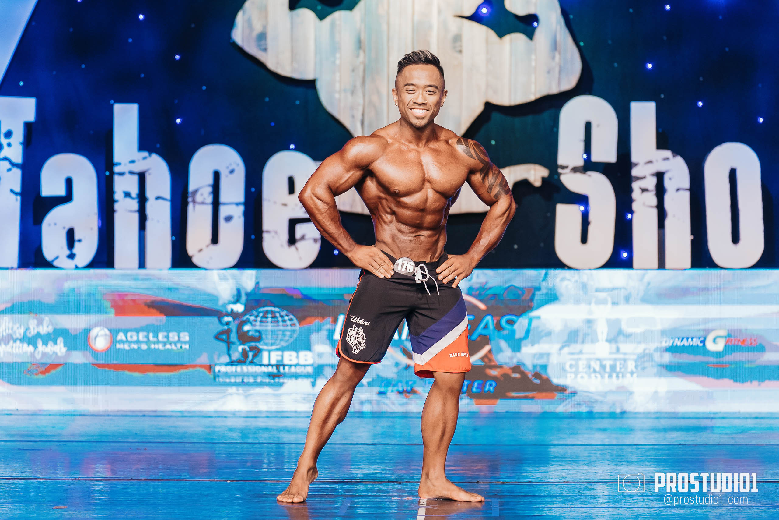 NPC Tahoe Show 2022 Men’s. Photo & Video Production Studio #1