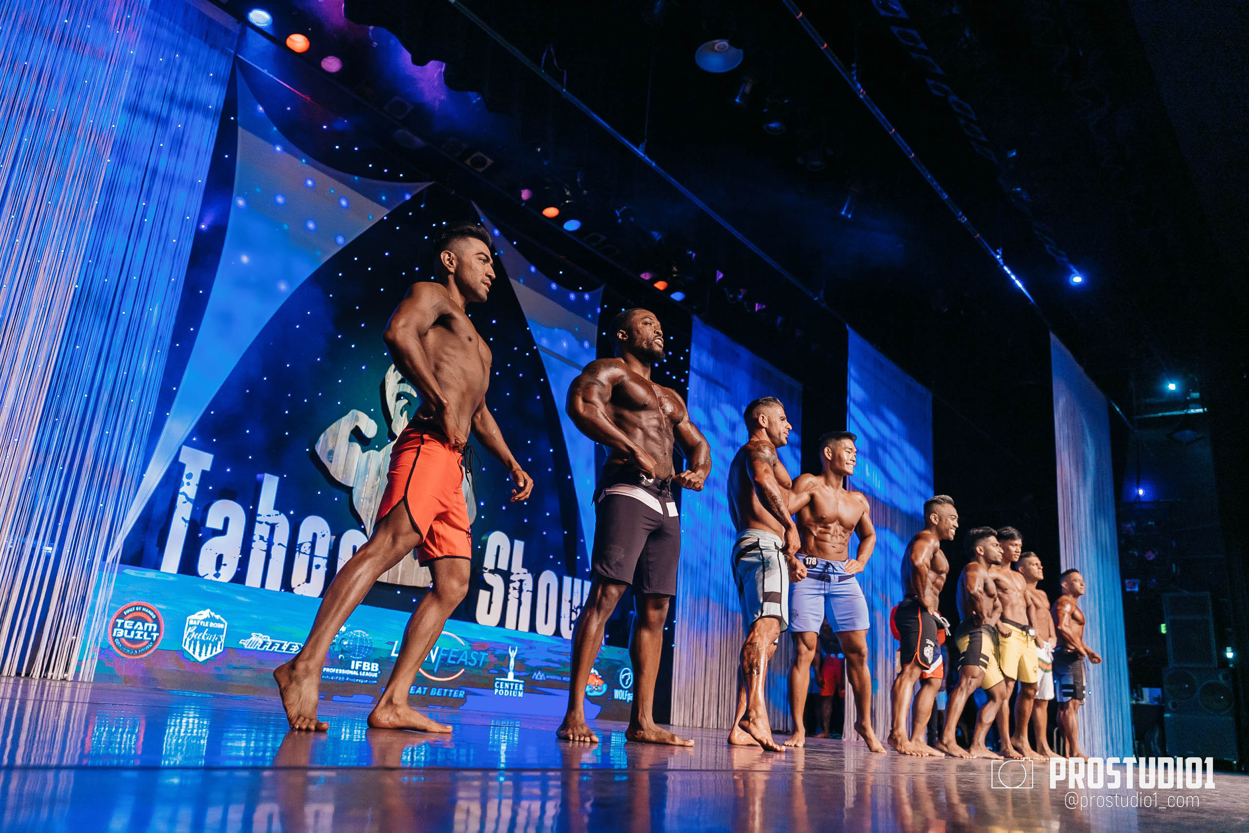 NPC Tahoe Show 2022 Men’s. Photo & Video Production Studio #1