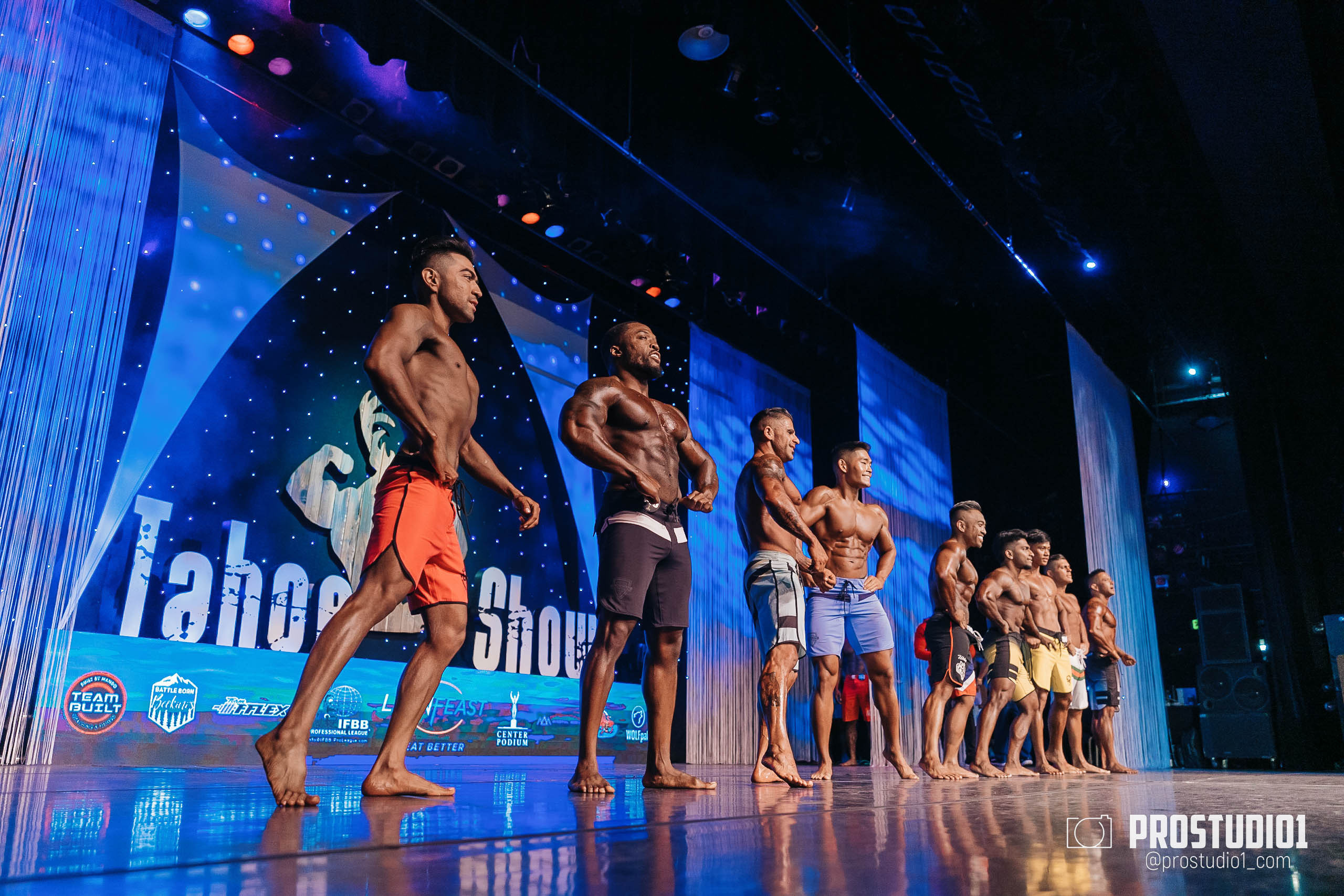 NPC Tahoe Show 2022 Men’s. Photo & Video Production Studio #1