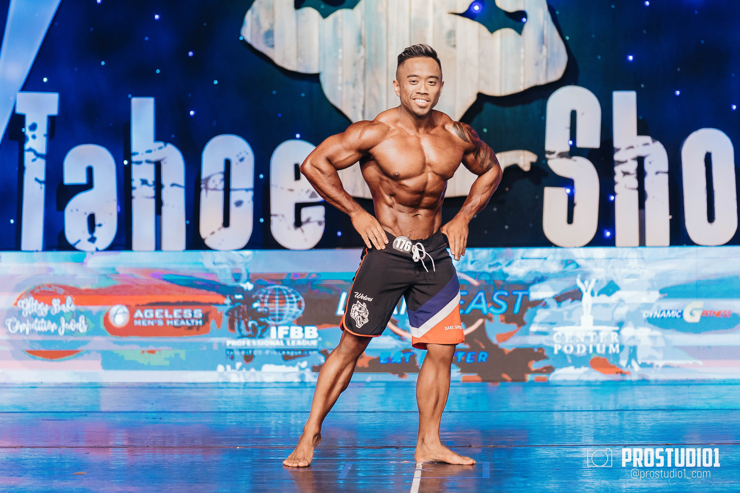 NPC Tahoe Show 2022 Men’s. Photo & Video Production Studio #1