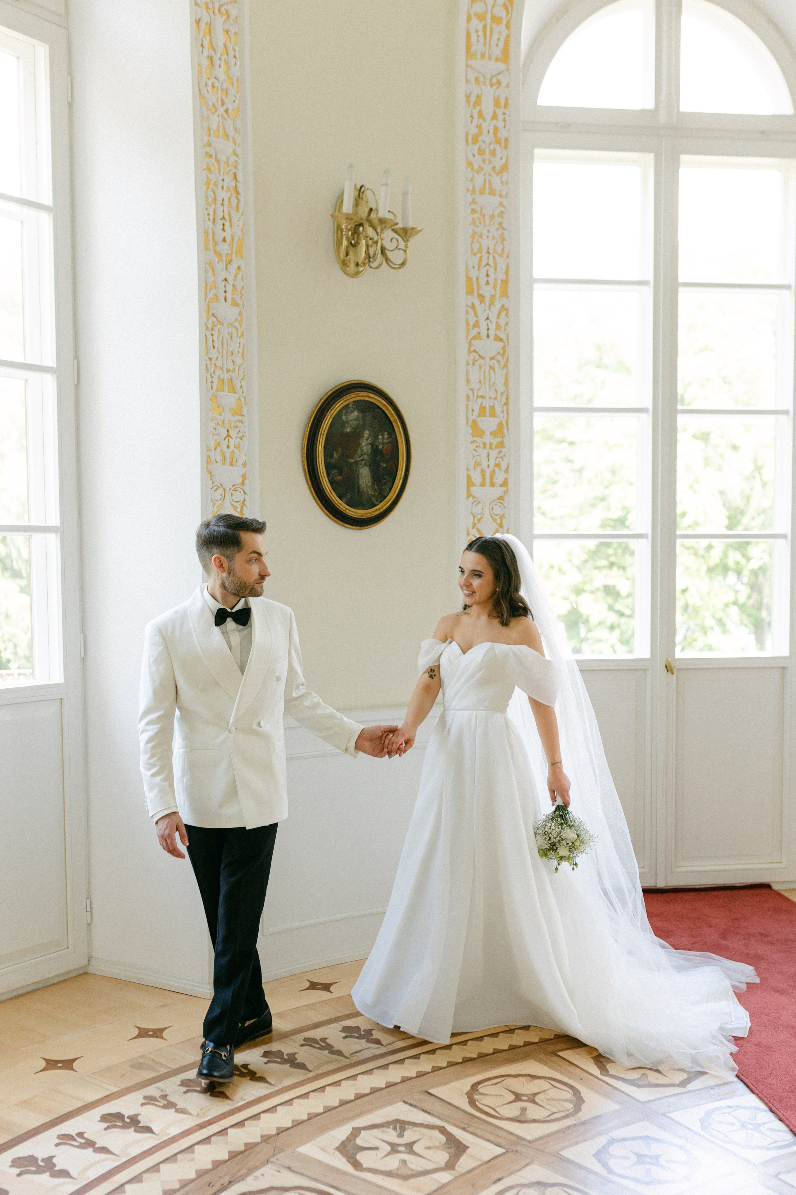 Vestuvinė fotosesija Paežerių dvare