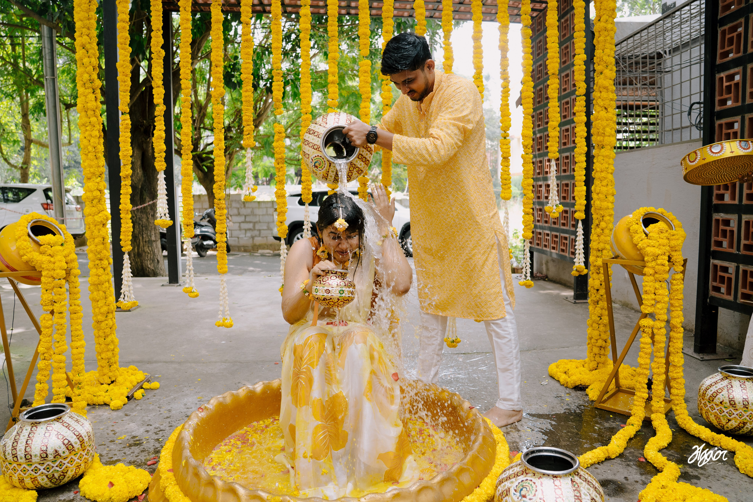 A Three-Day Bangalore Wedding Story | Emotional South Indian Wedding at KBL Saarang. Agam Vizha