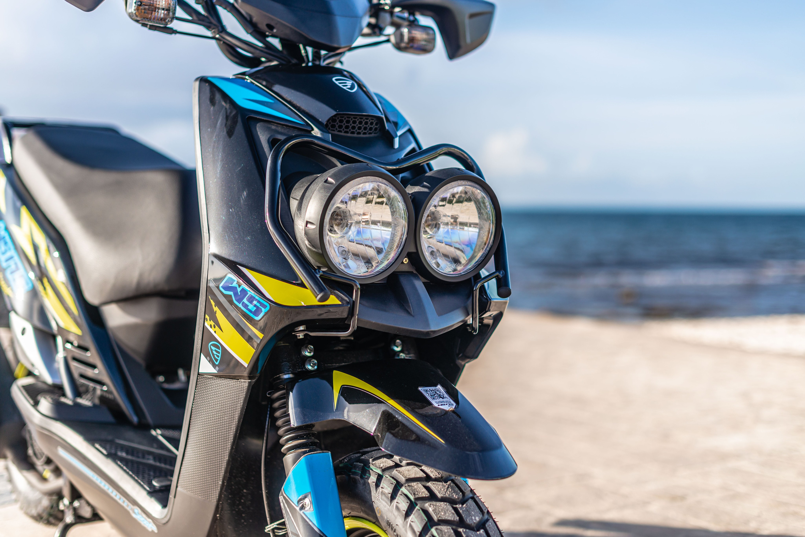 Scooter Photography for Rental Website in Mexico. PHOTOGRAPHER QUINTANA ROO