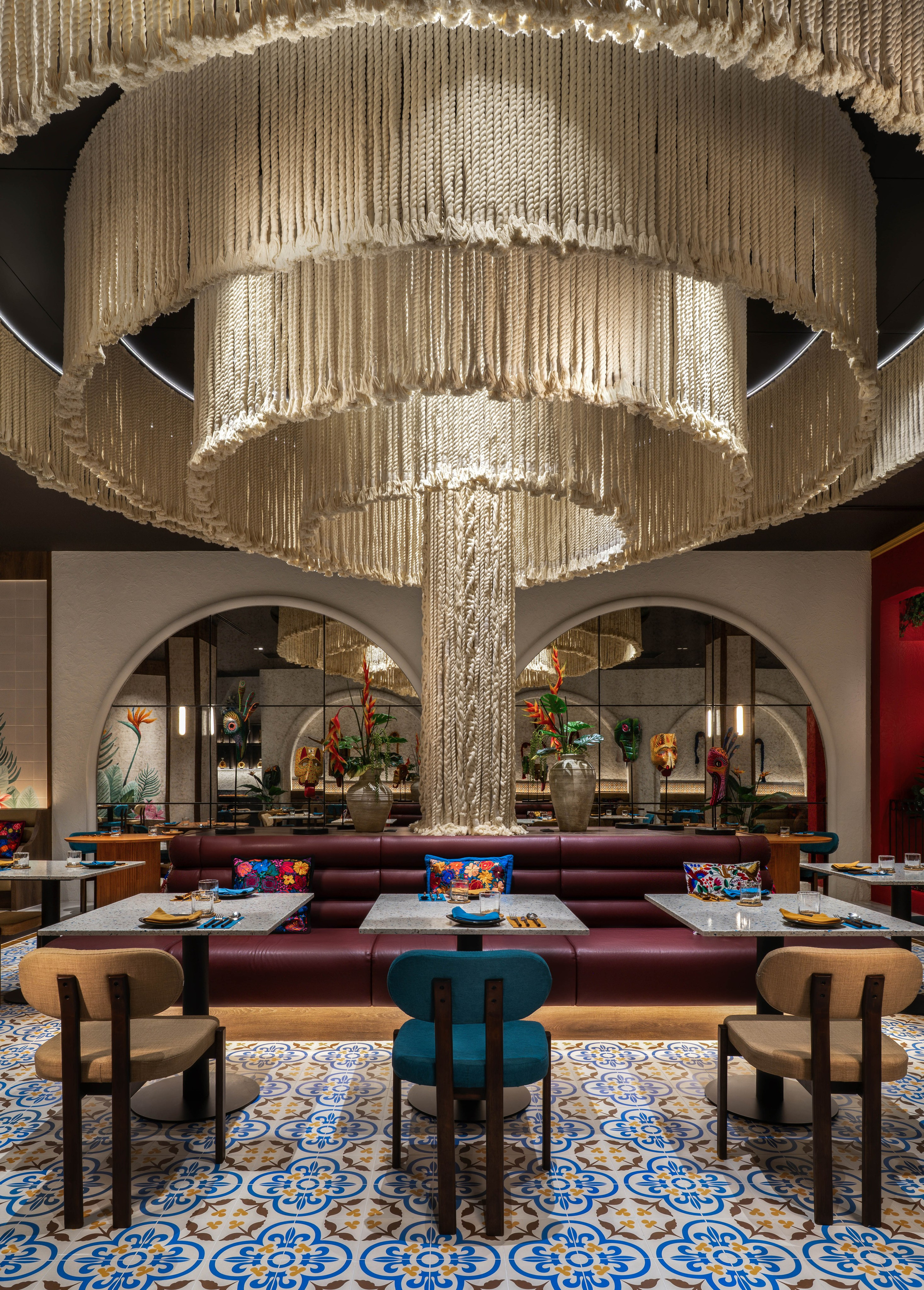 Ресторан Macaria Bangkok. Interior photographer in Phuket | Perelude Interior