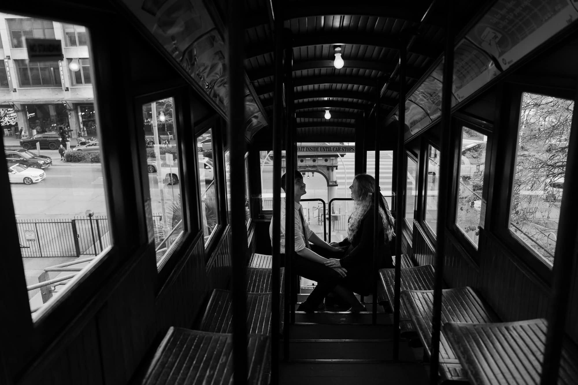 Cinematic love story in Downtown LA. Cinematic Wedding & Elopement Photography in Los Angeles | Inspired by Indie Film & Real Life