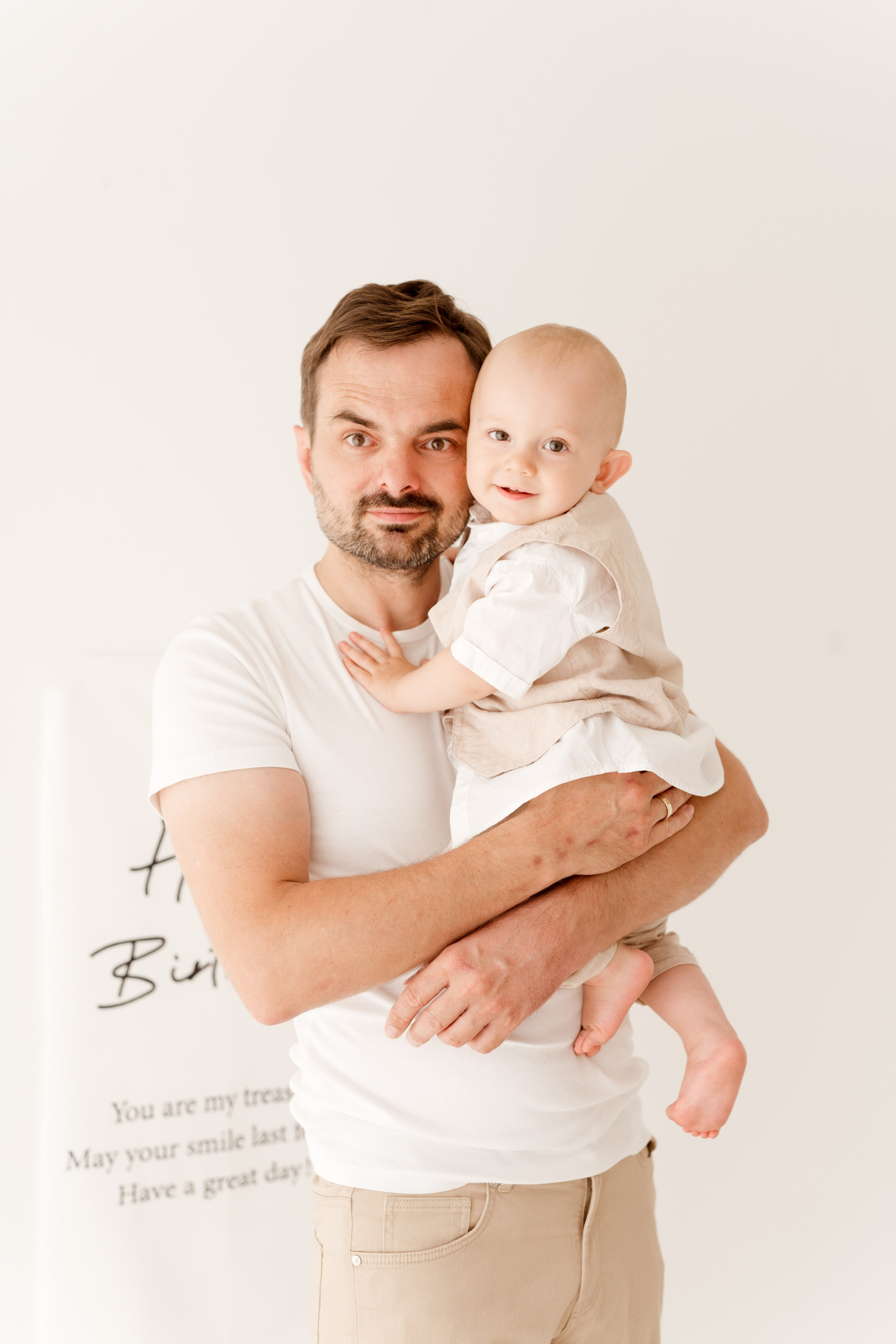 Sesja roczkowa Markusa. Fotograf Łódź - sesja ciążowa, noworodkowa, dziecięca. Studio w Łodzi