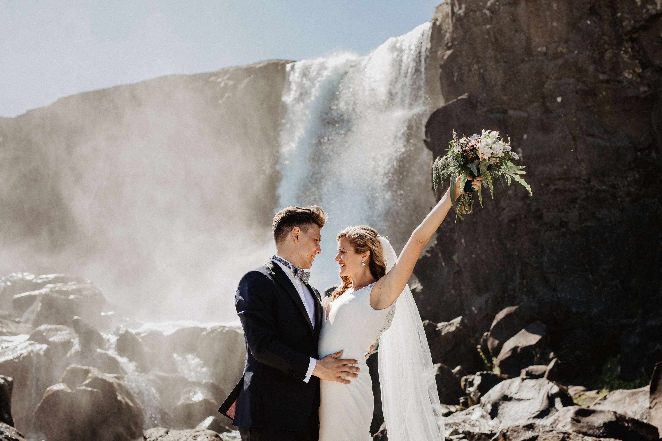 Wedding in Iceland. Iceland elopement photographer & videographer