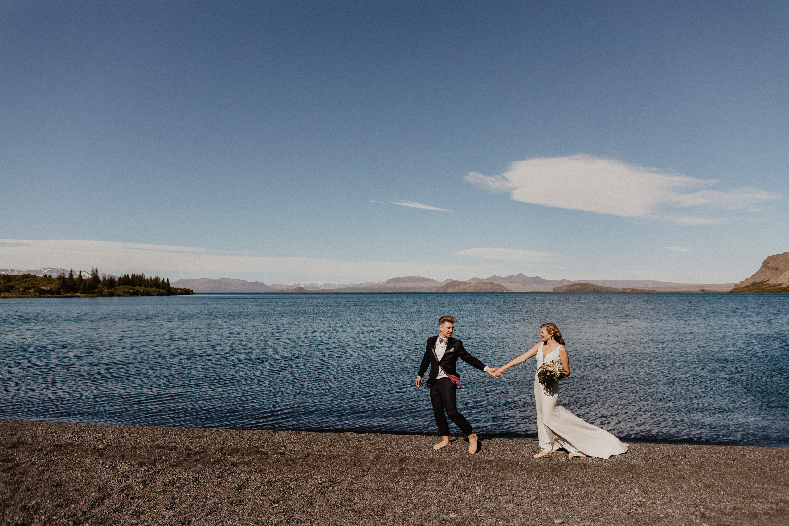 Wedding in Iceland. Iceland elopement photographer & videographer