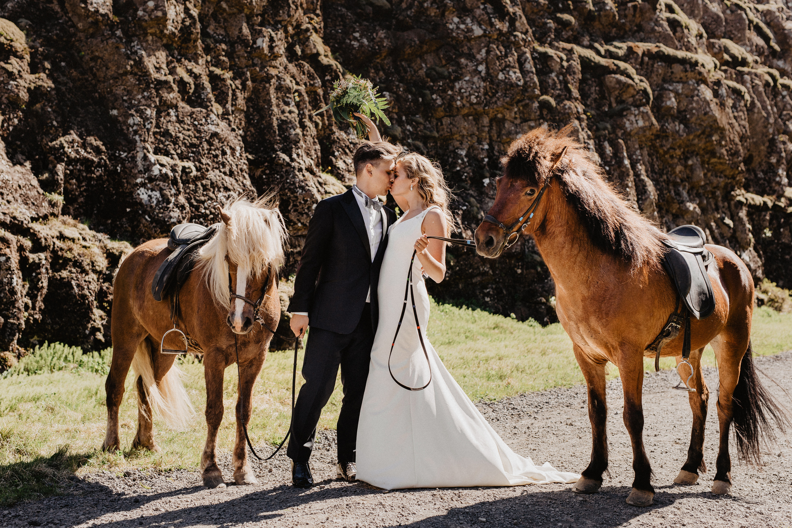 Wedding in Iceland. Iceland elopement photographer & videographer
