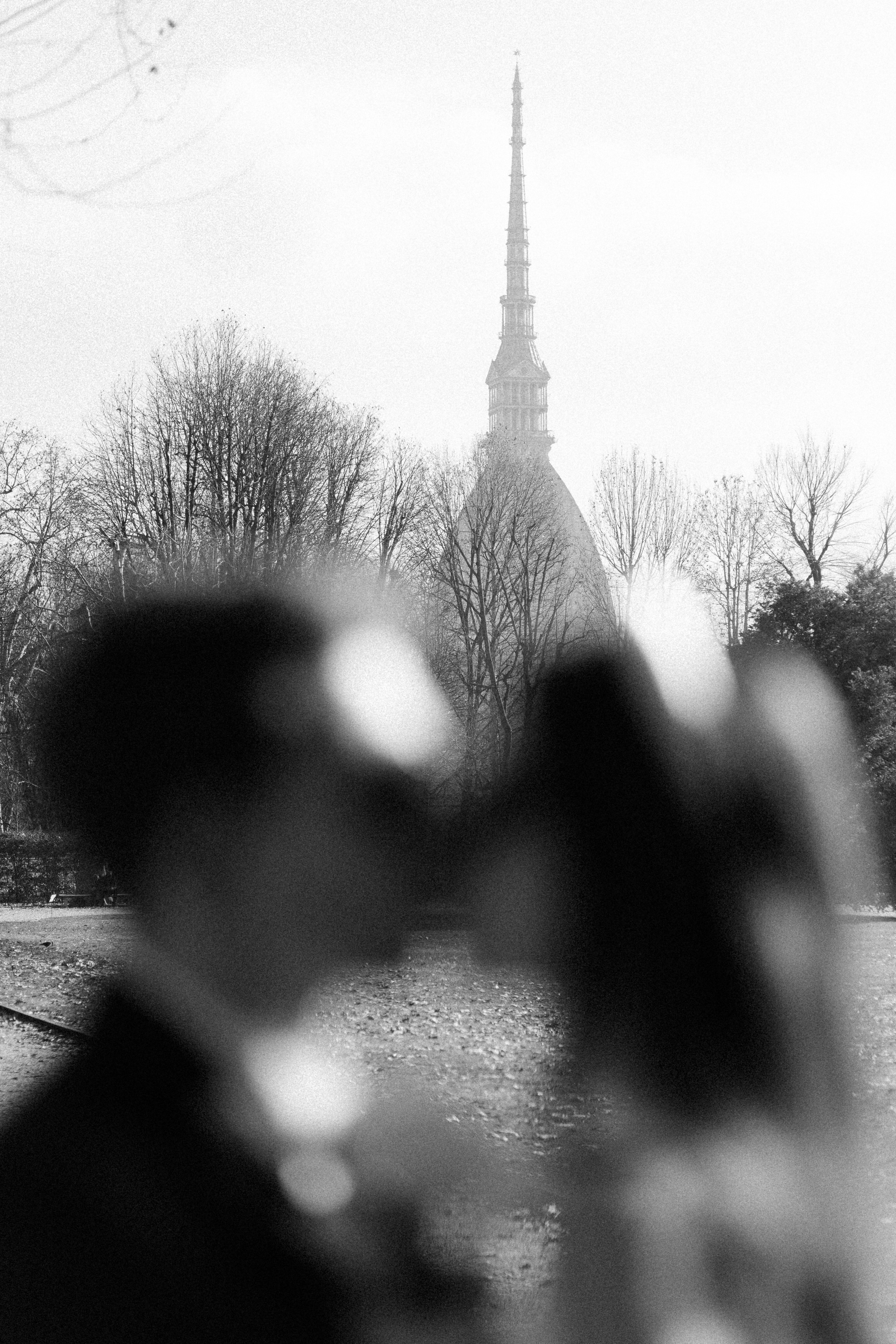 Intimate wedding photos in the streets of Turin, Italy