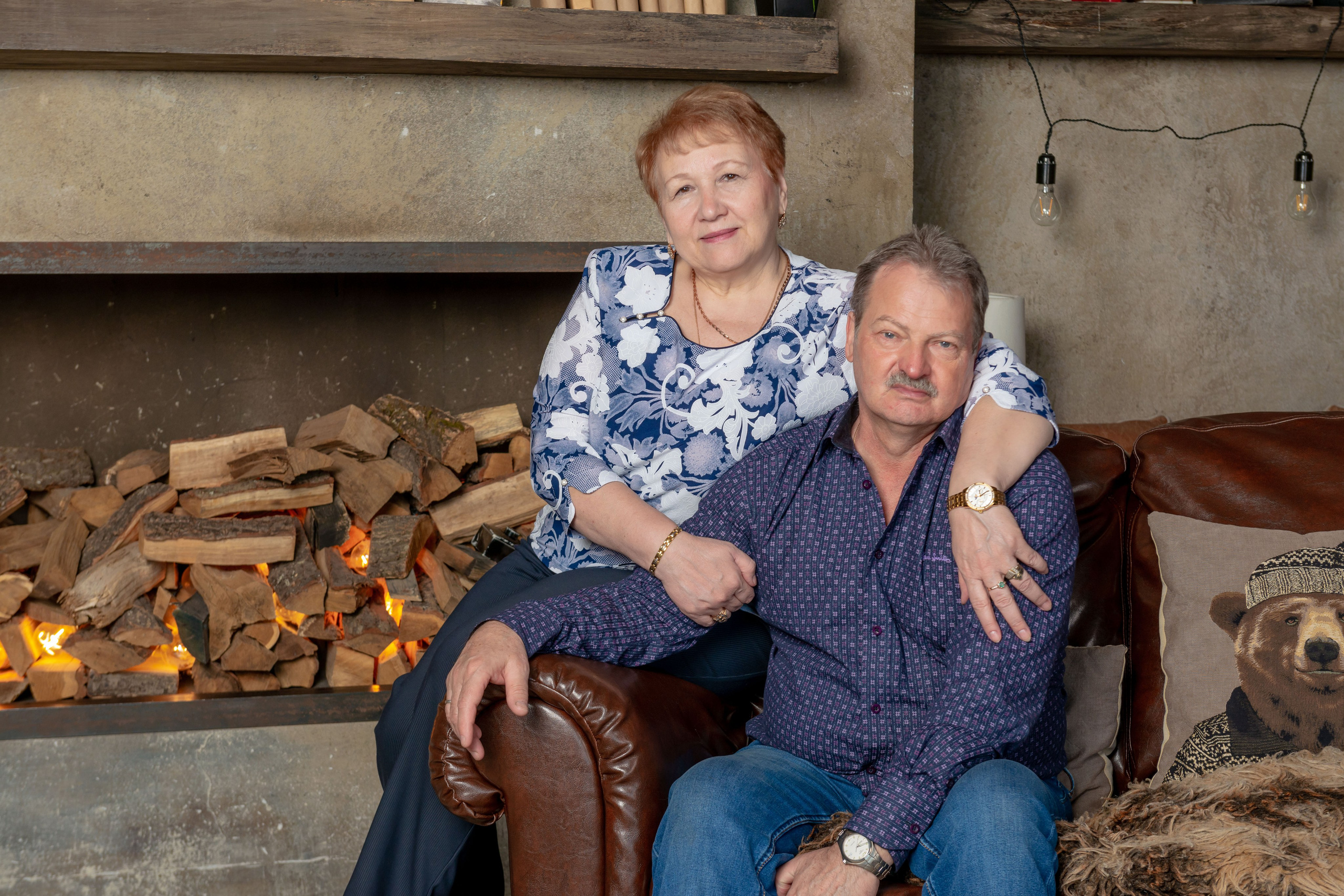 Photosession of a married couple in the studio. FOTÓGRAFO MÉXICO QUINTANA ROO