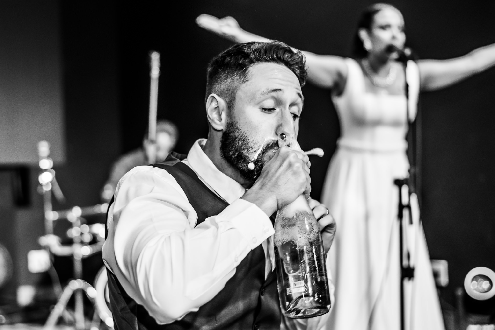 fotografia de festa de casamento