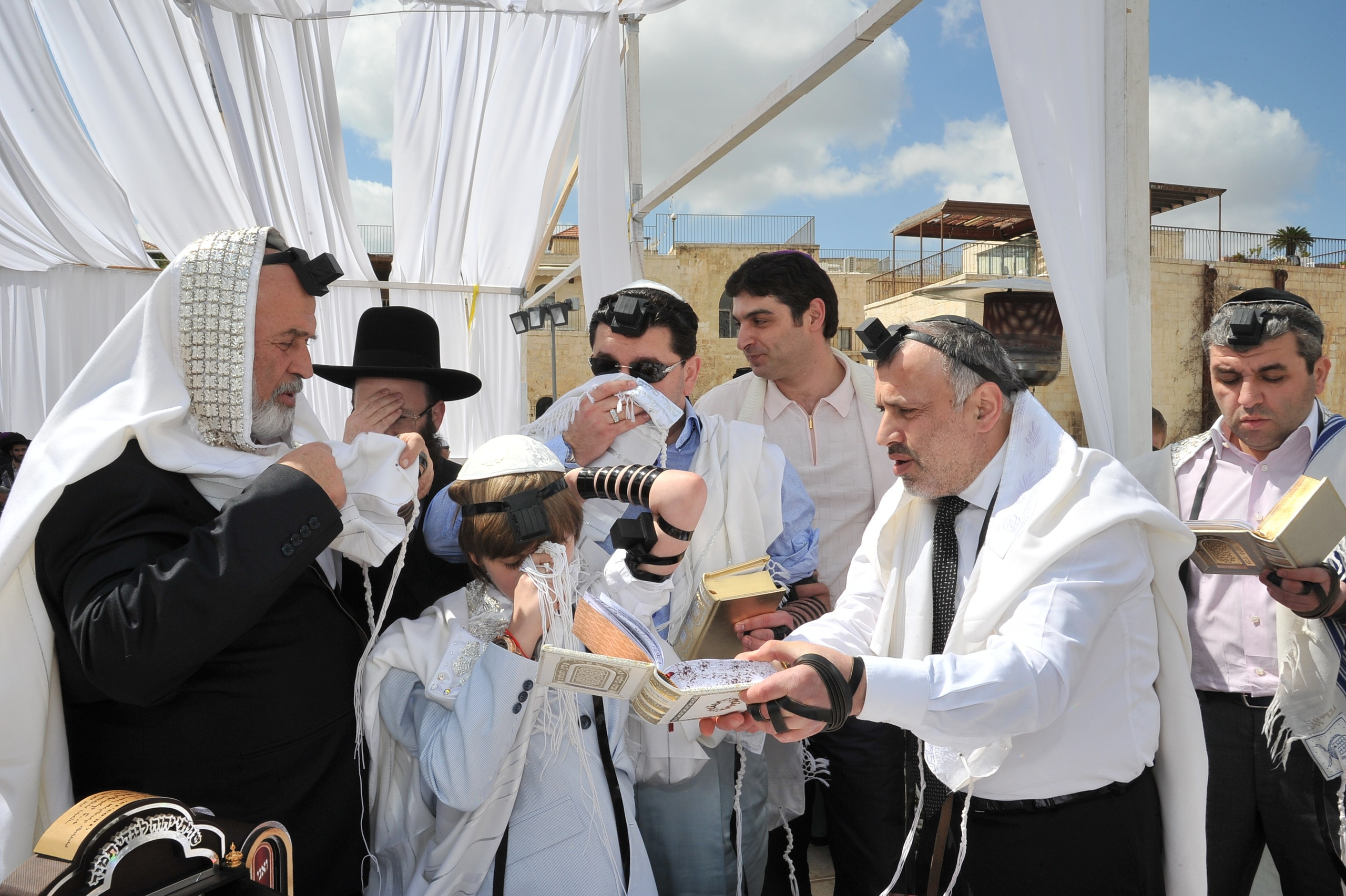 Itzik בר מצווה כותל של איציק. Фотографы на свадьбы и мероприятия Студия «Шалом»