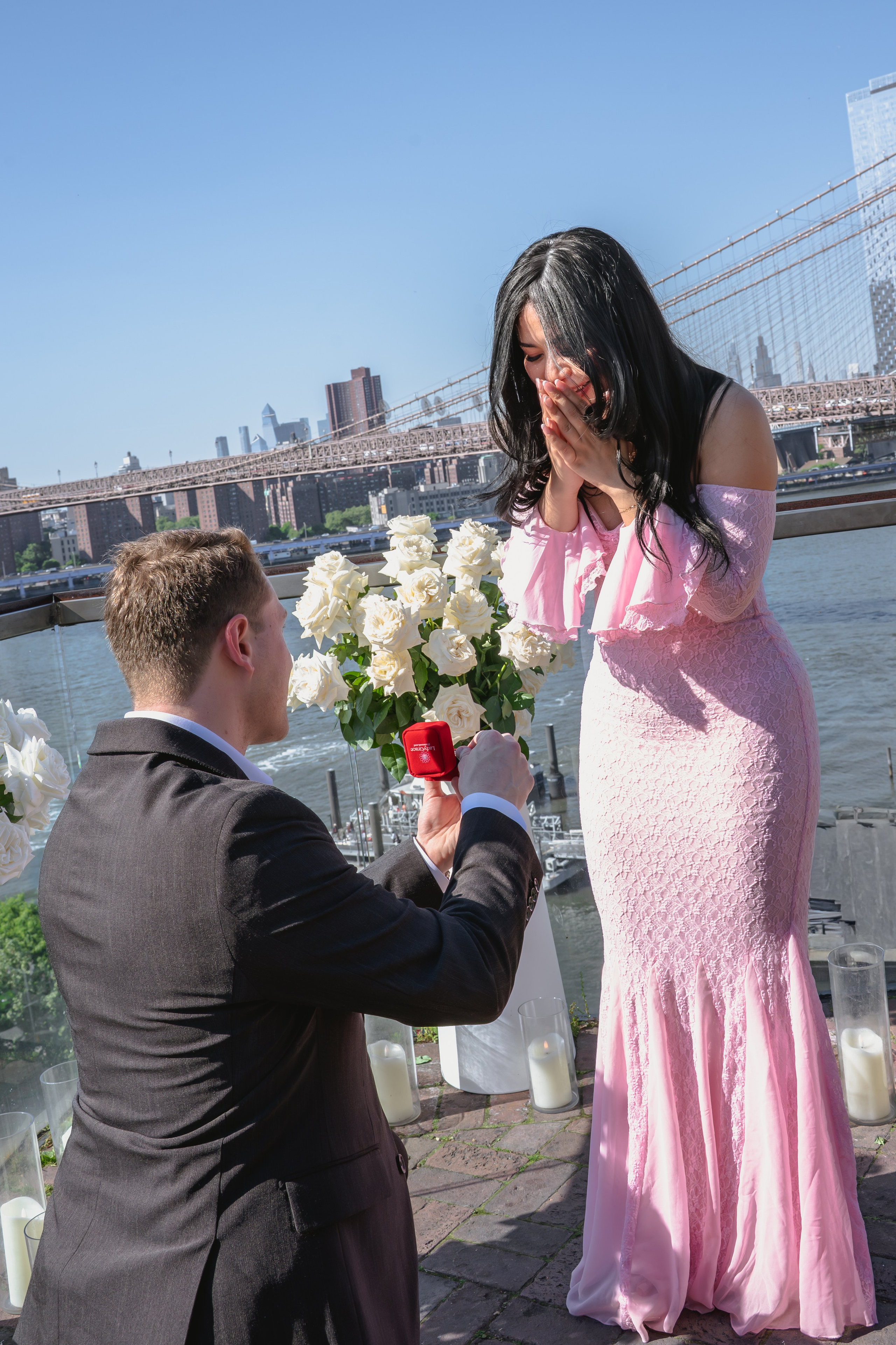 Brandon + Tiffany. Secret Proposals • Micro Weddings • Elopements • Parties in NYC, NJ, CT