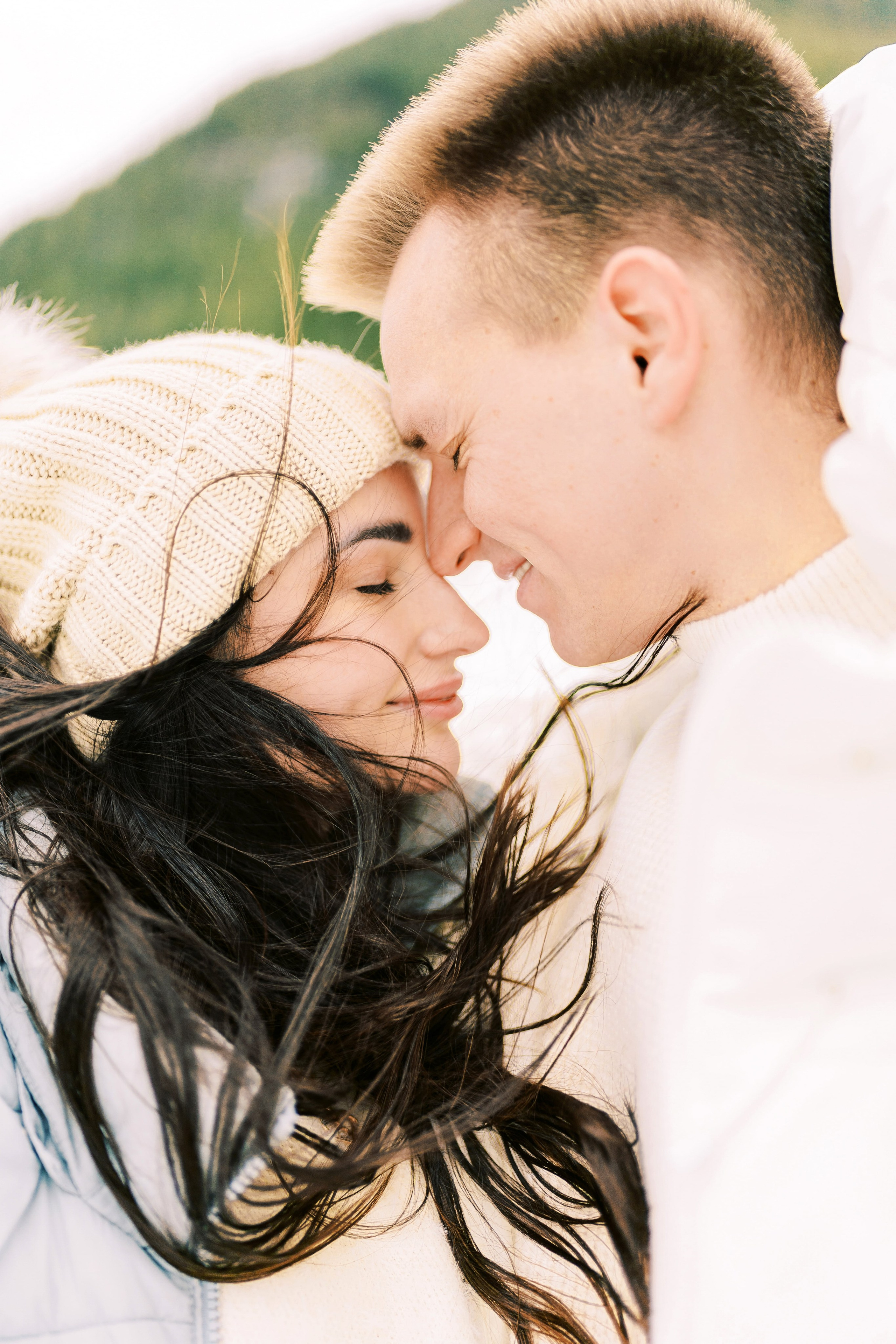 Irina & Bogdan / January 2024. Rattlesnake Lake, WA. EVAN ARISTOV WEDDING PHOTOGRAPHY — Seattle Wedding Photographer