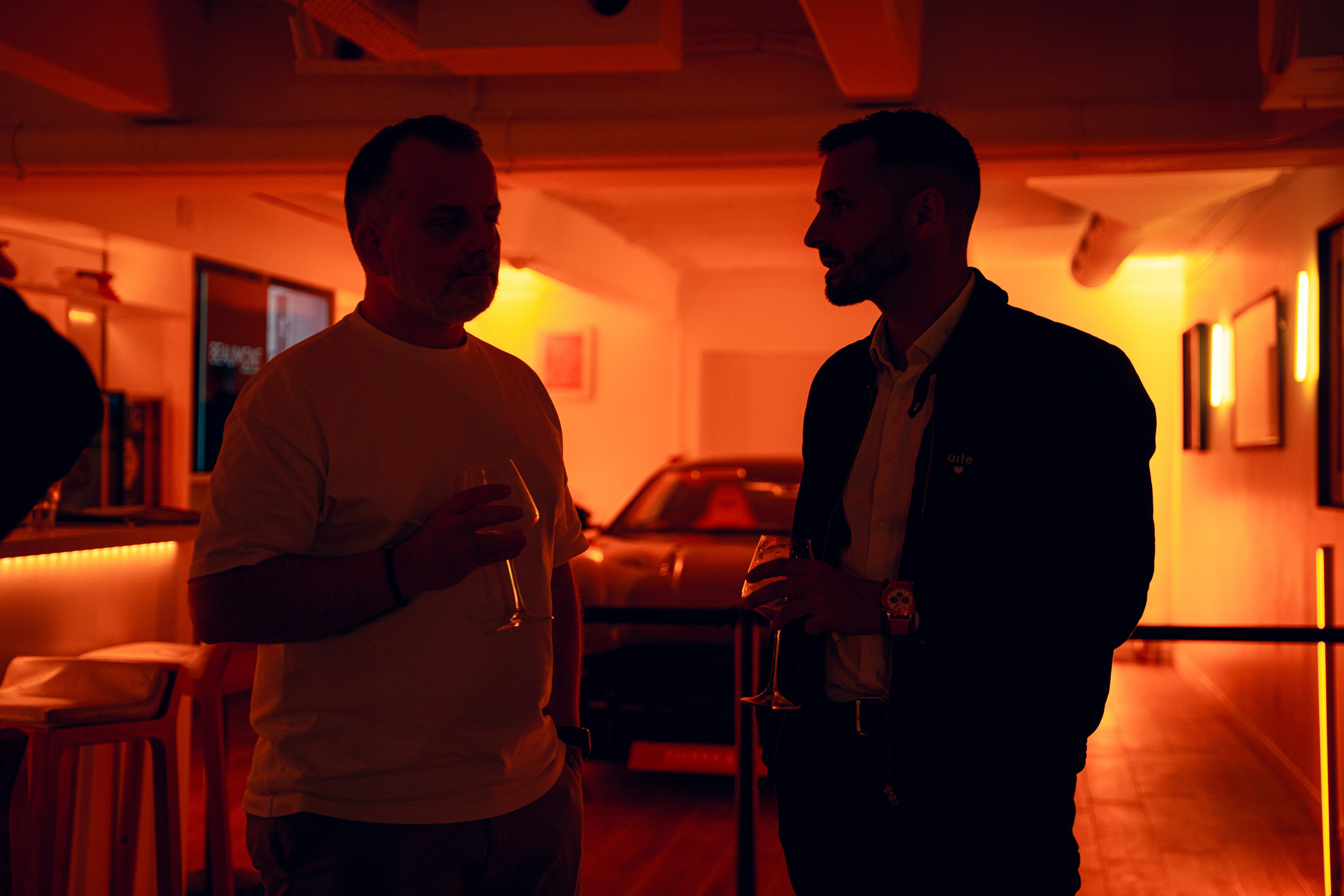 Soiree Padock33. Photographe de voitures à Paris — Vitalii Motruk