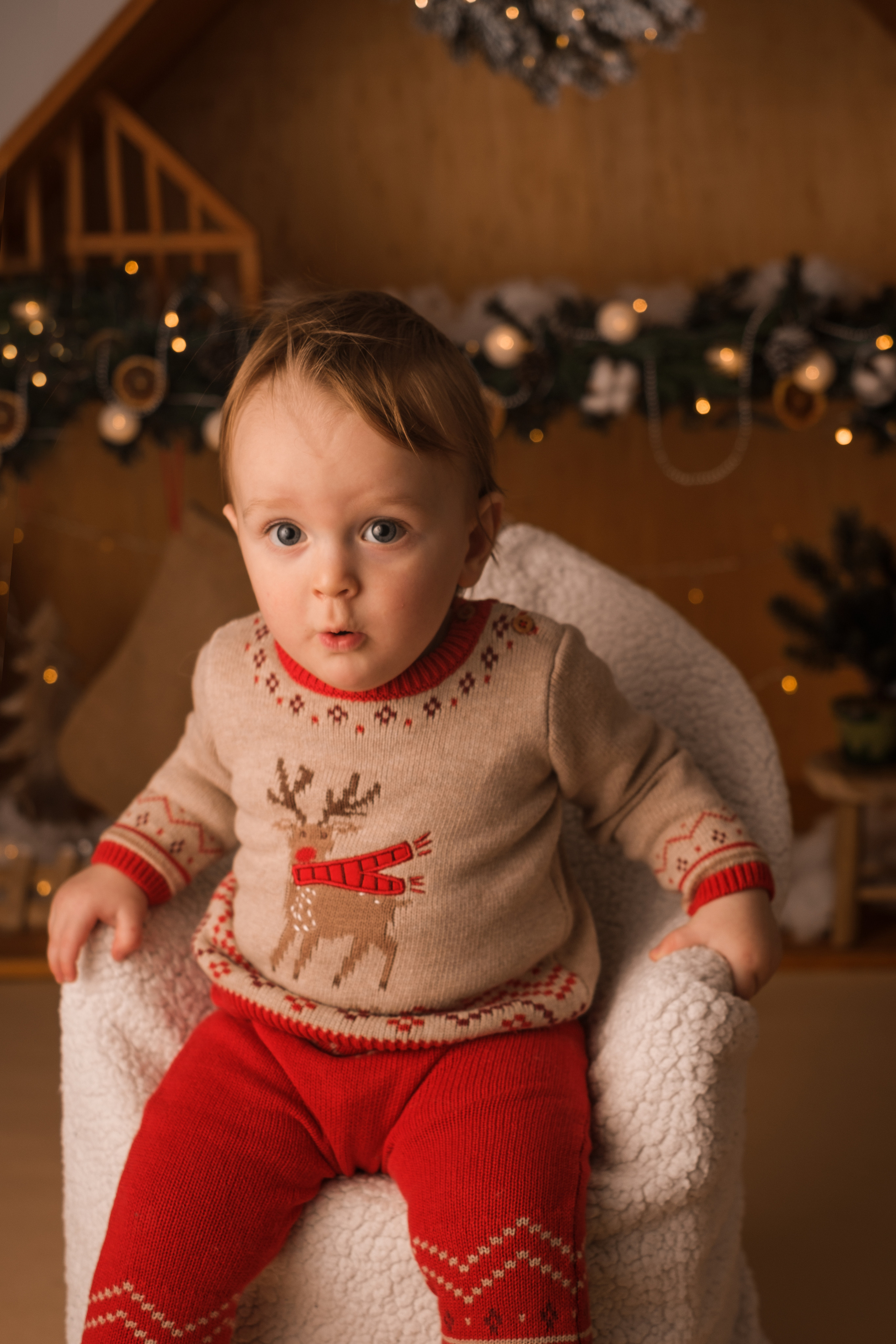 Weihnachtsmini. Neugeborene, Baby und Familien Fotografie im Raum Neuss-Düsseldorf