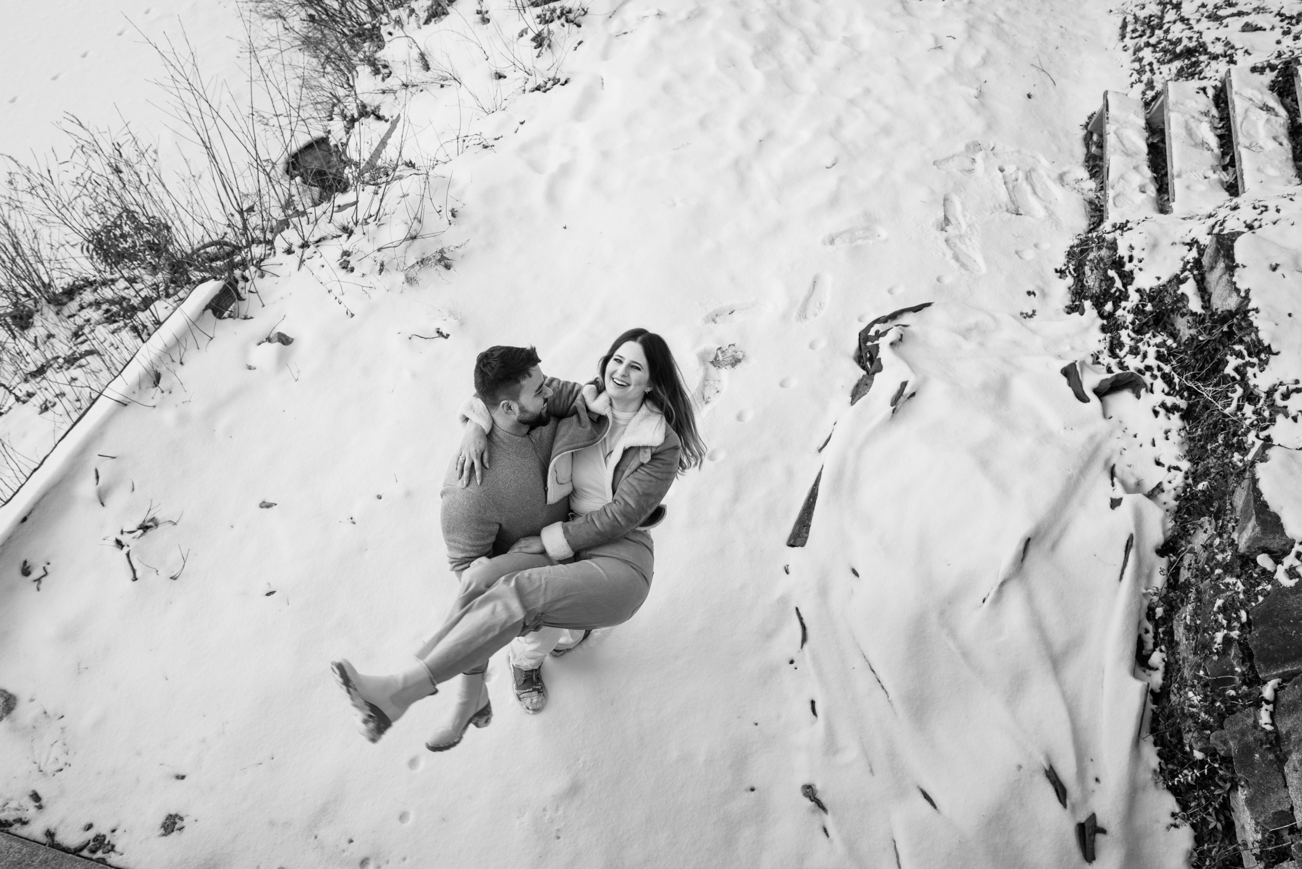 A Love Story in the Snow: Photo Shoot and Surprise Proposal. Wedding photographer in Orlando, Boston & New York Anderson Marques